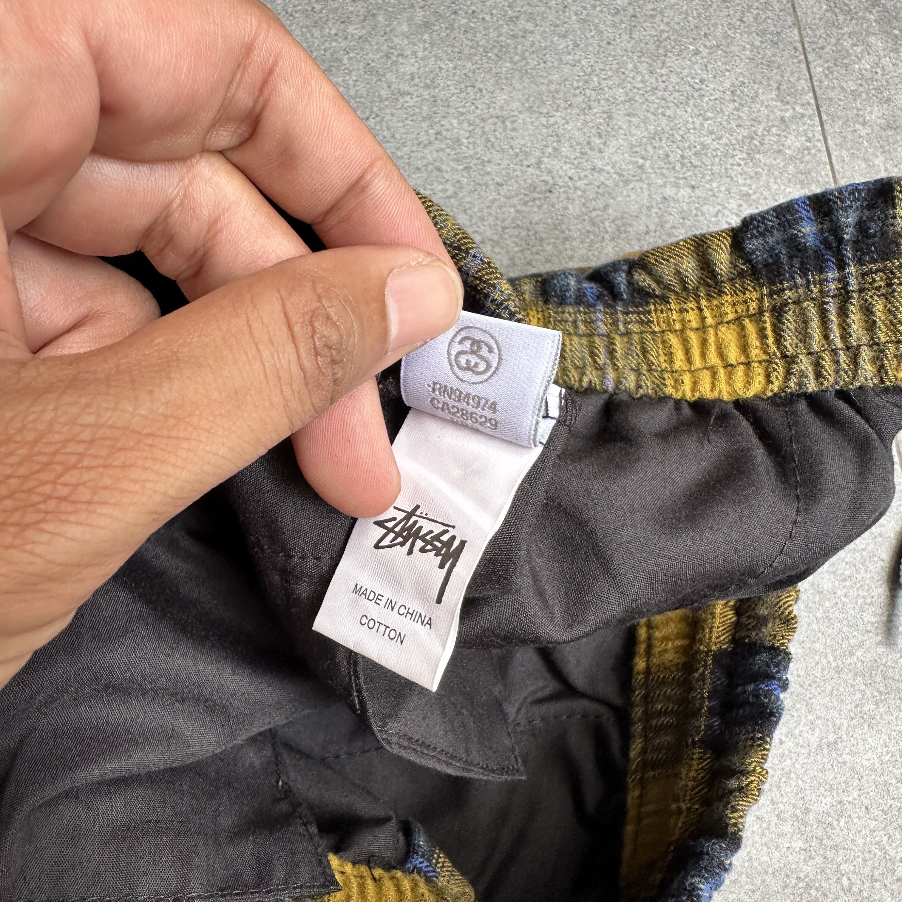 Japanese Brand STUSSY PLAID BEACH SHORTS - SIZE 28 Size US 28 / EU 44 - 8 Thumbnail