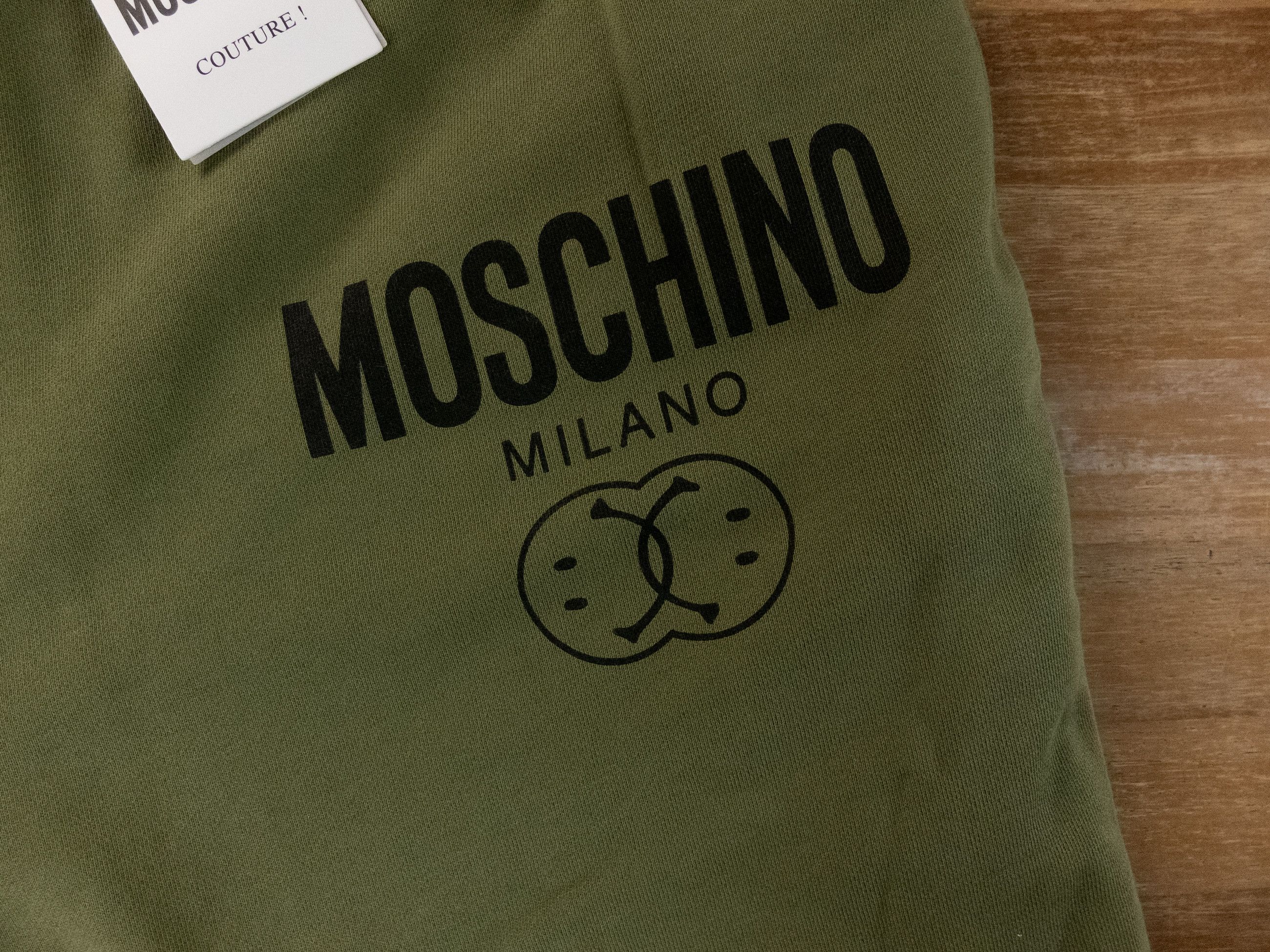 Moschino MOSCHINO Couture green Smiley & logo print shorts Large Size US 34 / EU 50 - 4 Thumbnail