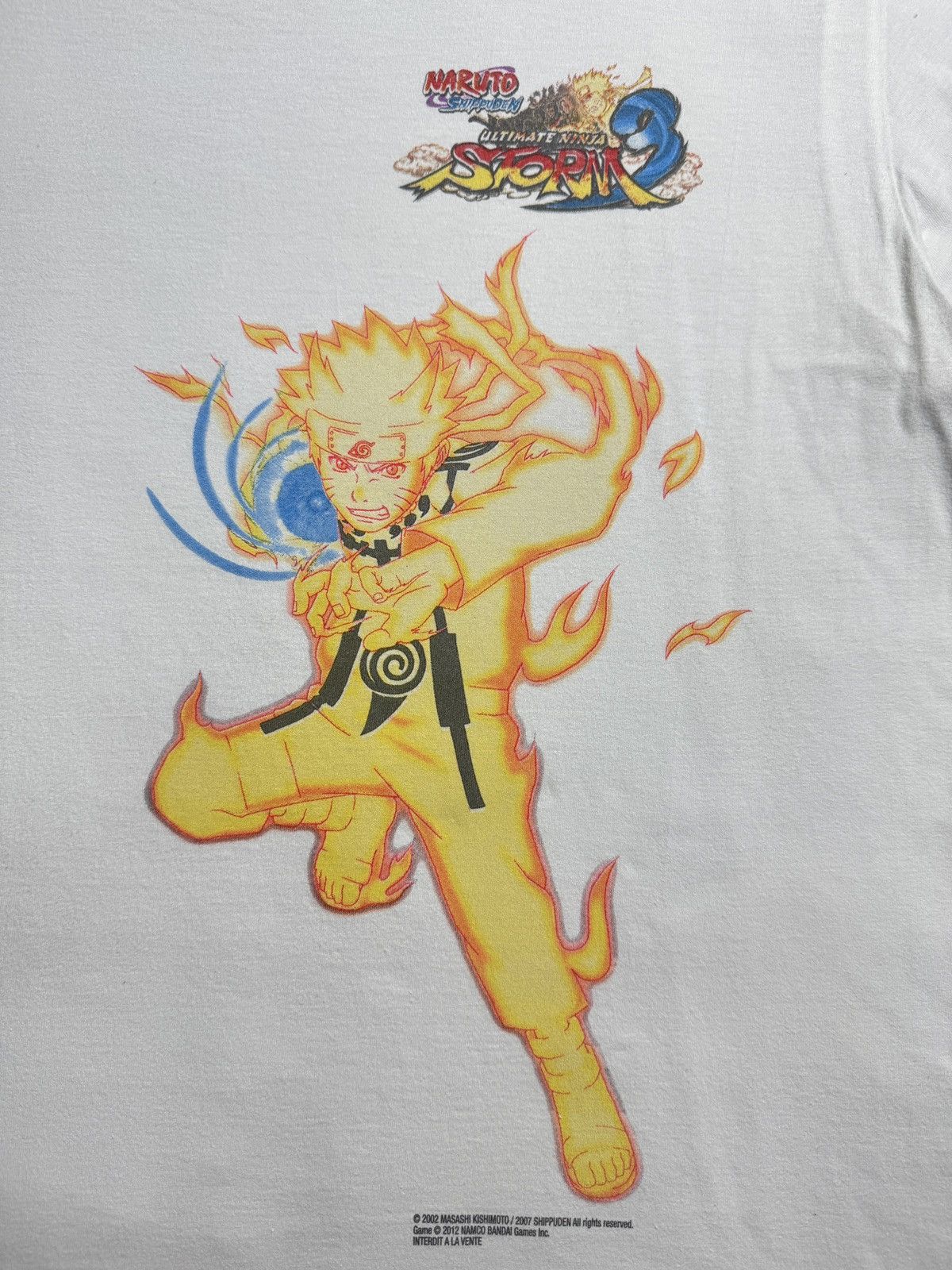 Playstation Naruto Shippuden Ultimate Ninja Storm 3 video game promo tee Size US L / EU 52-54 / 3 - 2 Thumbnail