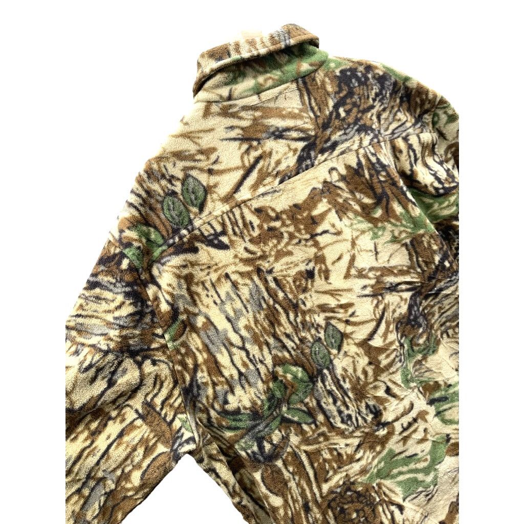 Vintage 1990's Univers Outdoor Camo Animal Full Zip Fleece Jacket Size US XXL / EU 58 / 5 - 5 Thumbnail
