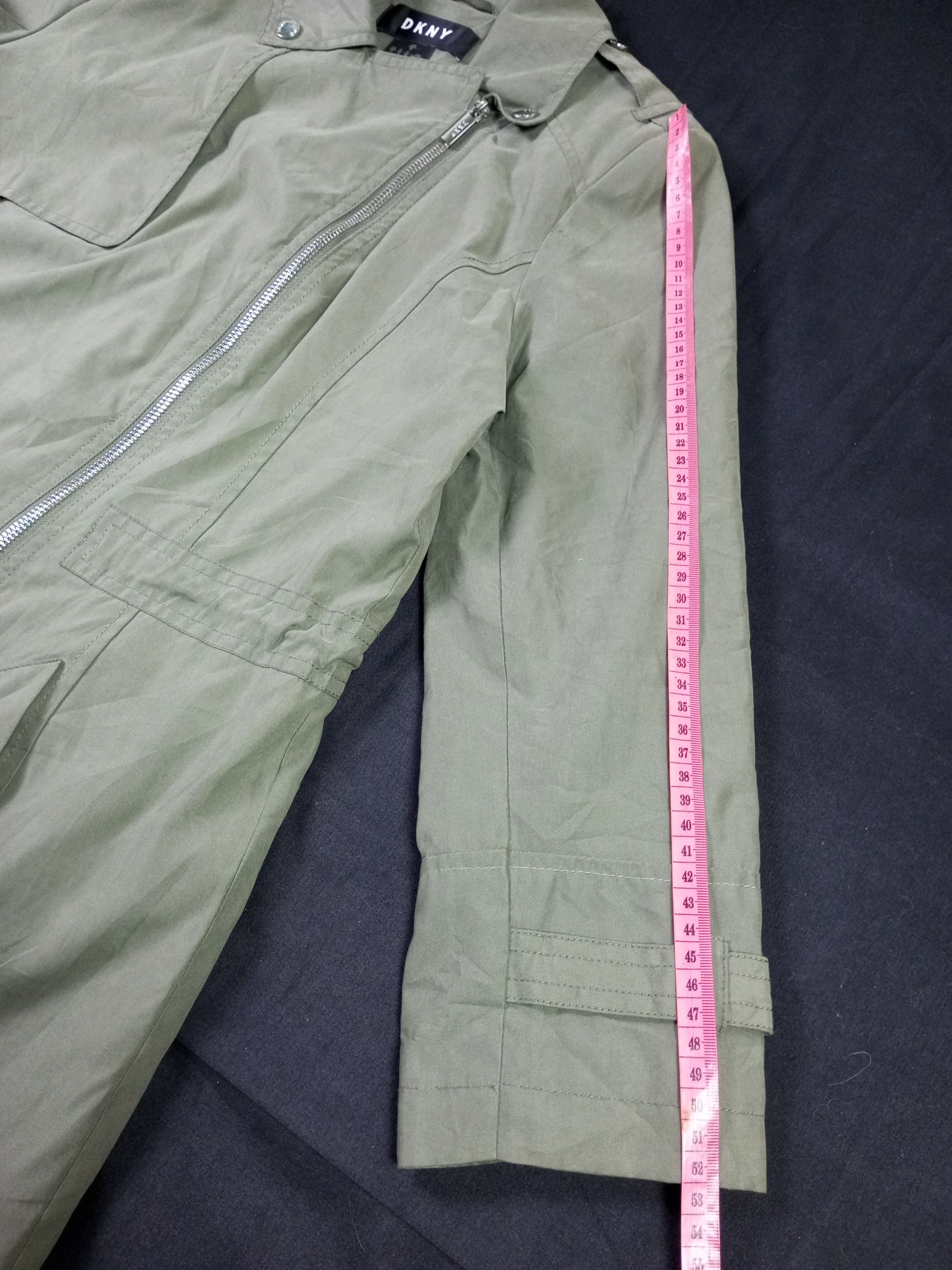 DKNY × Donna Karan Vintage DKNY Donna Karan Fish Tail Parka Jacket Size US S / EU 44-46 / 1 - 13 Thumbnail