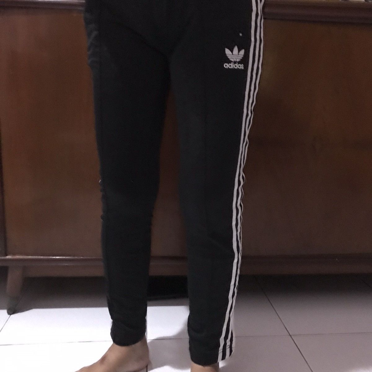 Adidas × Vintage Vintage Adidas Sst Superstar Trackpants Black Tracktop Pants Size US 34 / EU 50 - 11 Thumbnail