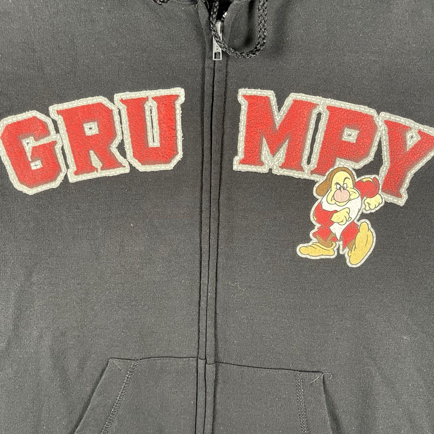 Disney Disney Parks Grumpy Full Zip Hoodie Disney Black Size Large Hoodie Men Size US L / EU 52-54 / 3 - 3 Thumbnail