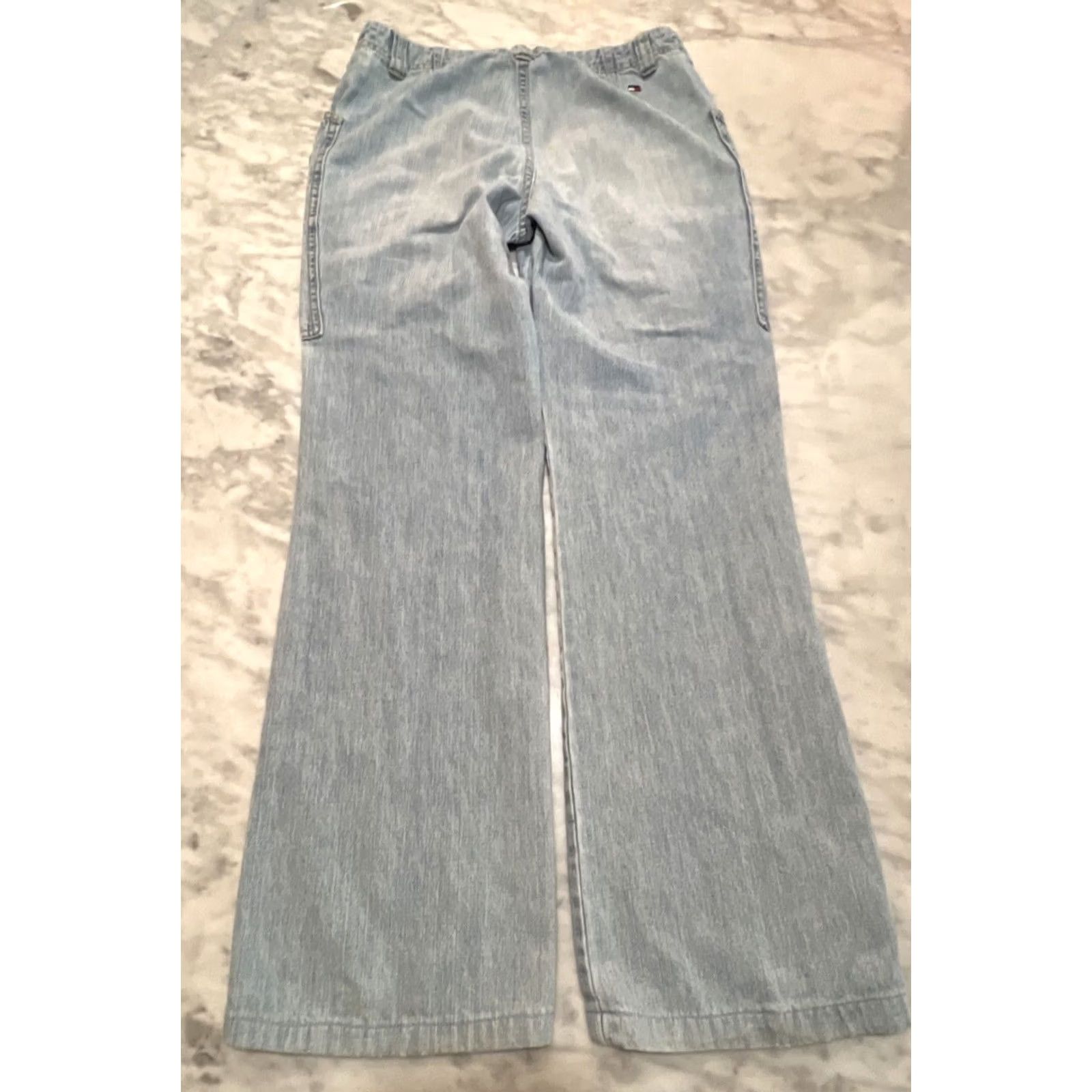 Tommy Hilfiger VINTAGE Tommy Hilfiger Jeans Women’s 4 Denim Cargo Y2K Cargo Jeans Women’s 4 Blue Denim Size 27" / US 4 / IT 40 - 6 Thumbnail