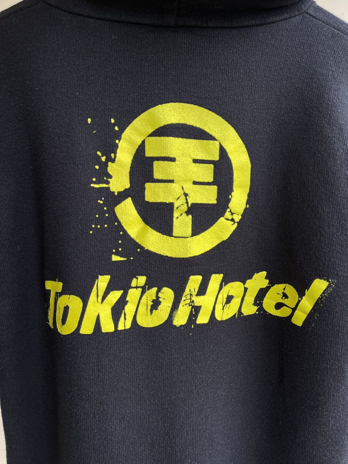 Band Tees Tokio Hotel Schrei 2005 Print Emo Rock 3/4 L/S Hoodie 2000s Size US M / EU 48-50 / 2 - 10 Thumbnail