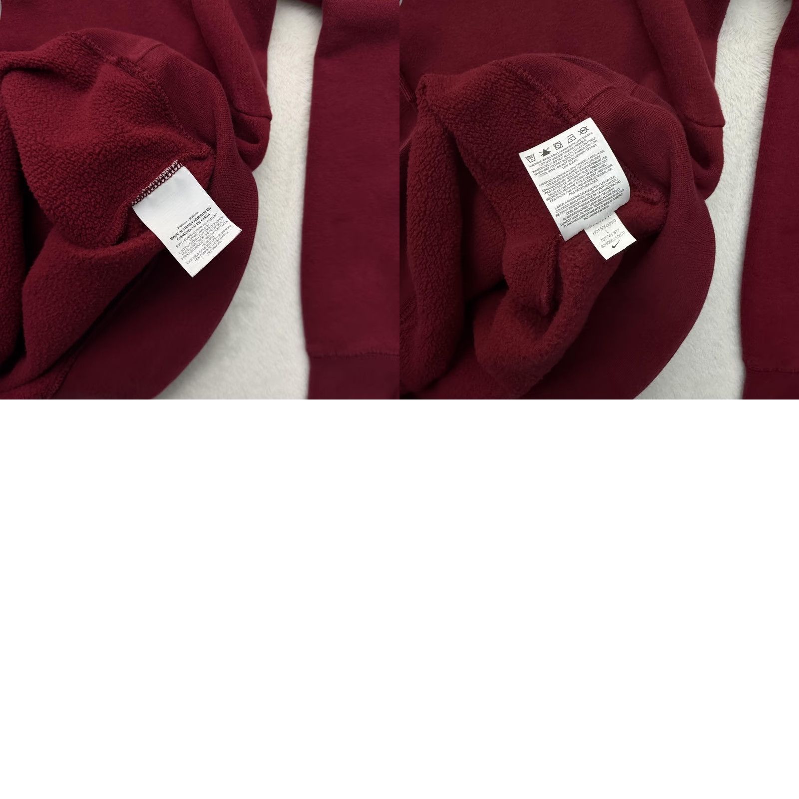 Nike Nike SB Hoodie Mens Large Red Fleece Pullover Graphic Print Skateboarding Sweater Crew Neck Zipless Pockets Size US L / EU 52-54 / 3 - 10 Thumbnail