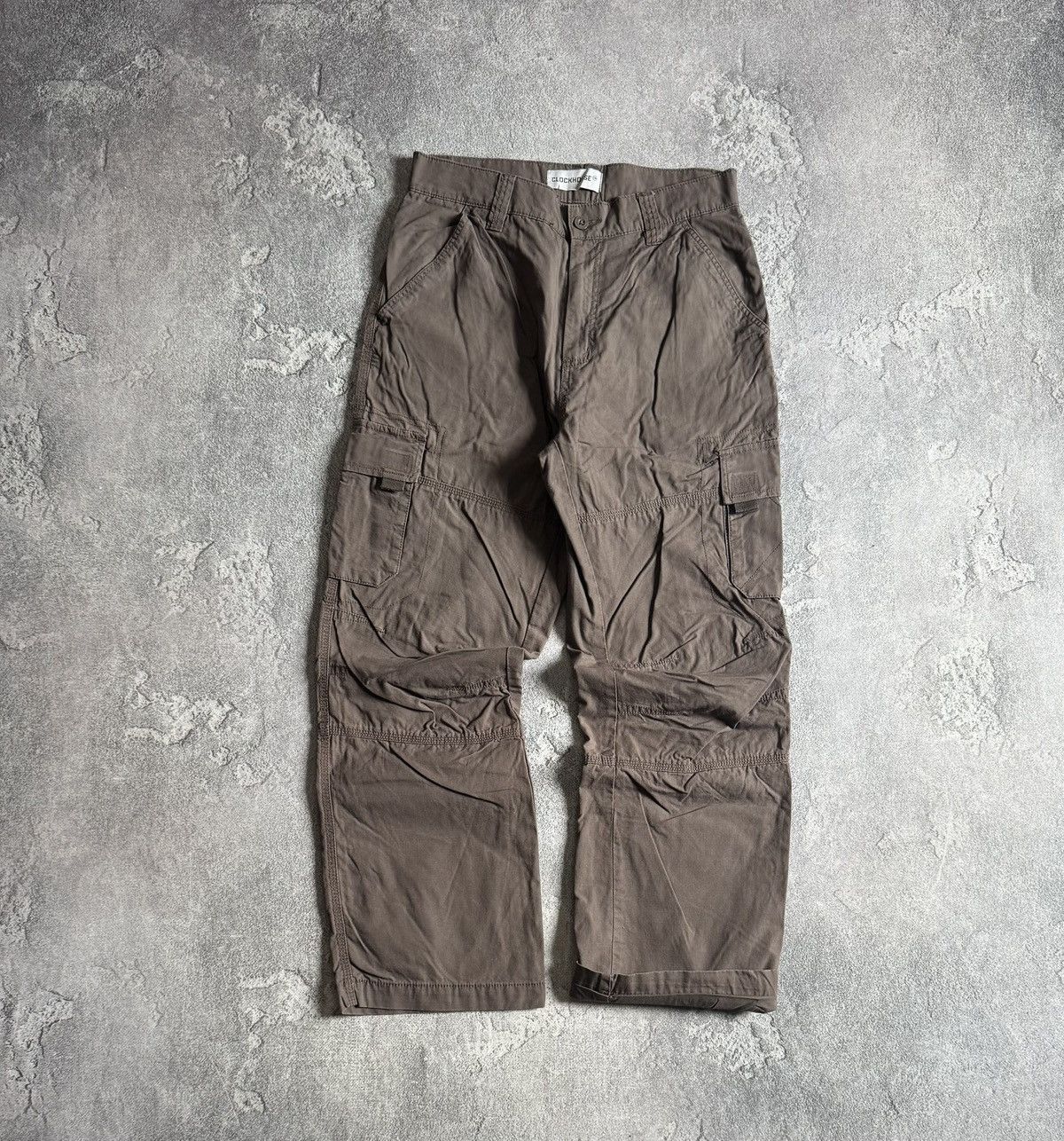 Le Grande Bleu (L.G.B.) Clockhouse 30/30 cargo multipocket pants trousers baggy Y2K Size US 30 / EU 46 - 6 Thumbnail