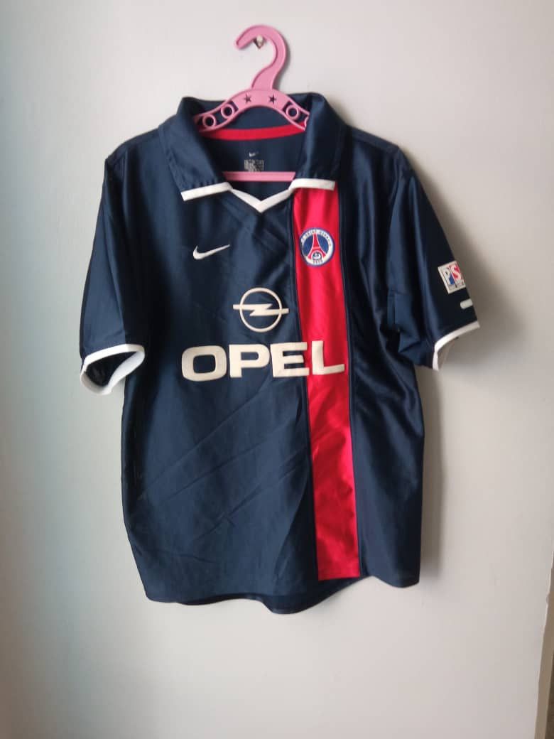 Vintage 2001-2002 PSG Home Soccer Jersey Size US S / EU 44-46 / 1 - 1 Thumbnail
