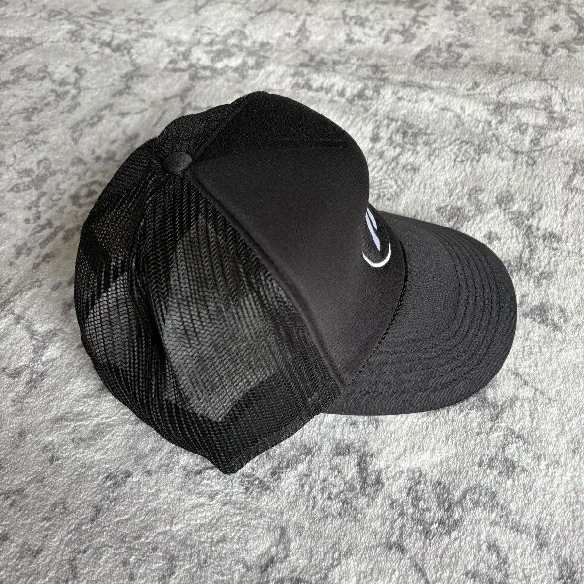 Band Tees × Drain Gang × Rap Tees The Hellp LL Logo Trucker Hat Black | OS Size ONE SIZE - 4 Thumbnail
