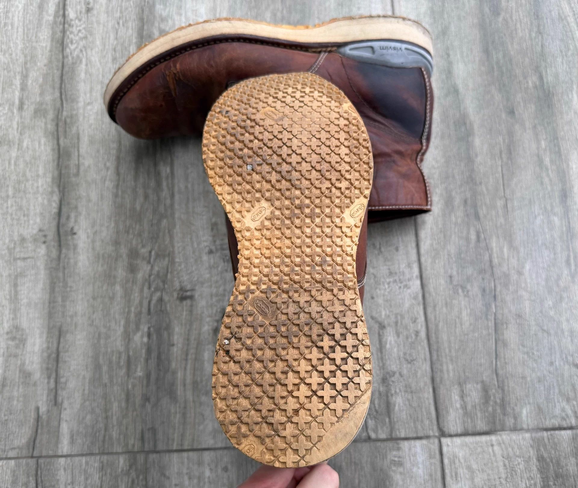 Visvim visvim virgil boots kngr-folk us9: sole rep, side tear Size US 9 / EU 42 - 8 Thumbnail