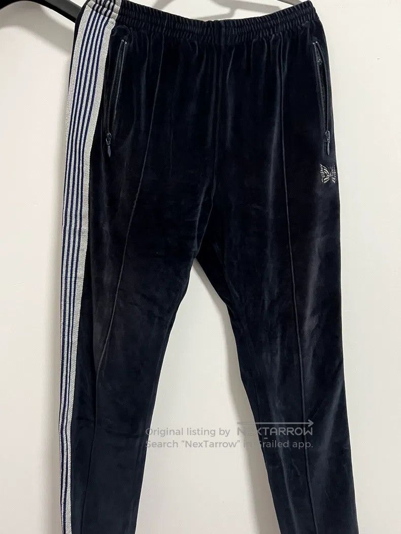 Needles Needles size L Blue velvet trousers Size US 30 / EU 46 - 5 Thumbnail