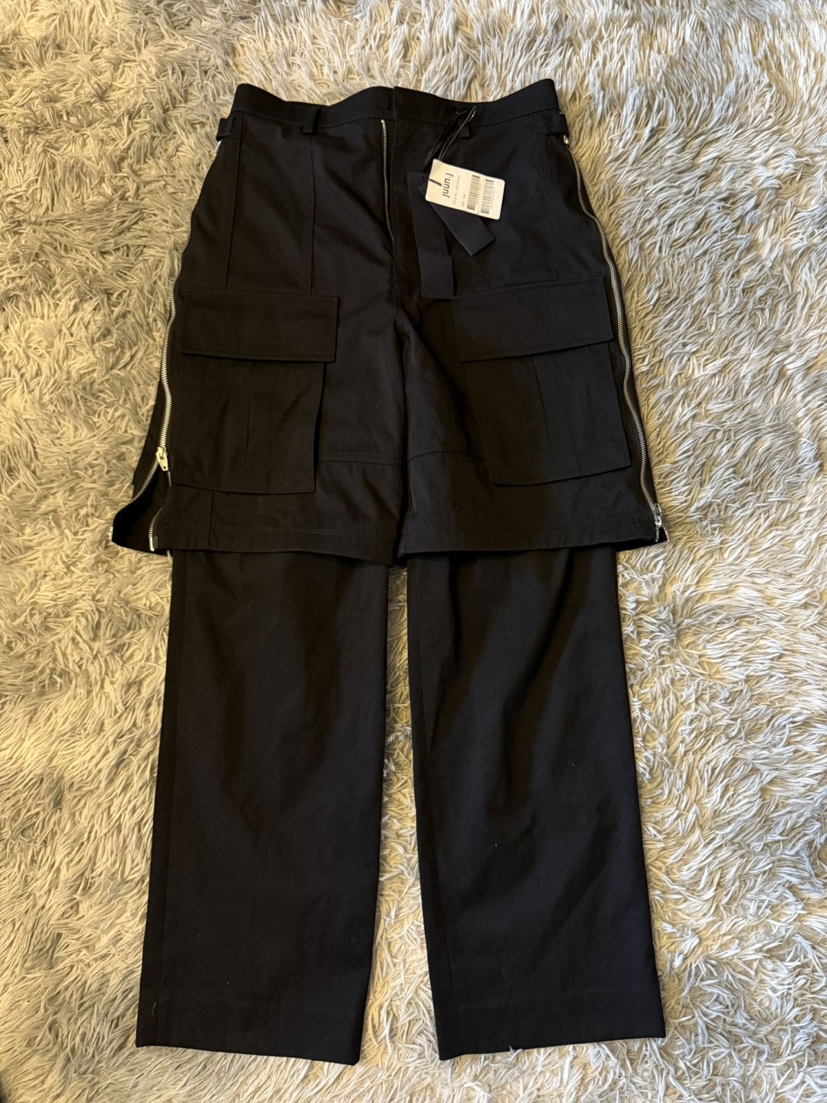 Juun.J cargo double layered pants Size US 31 - 2 Thumbnail