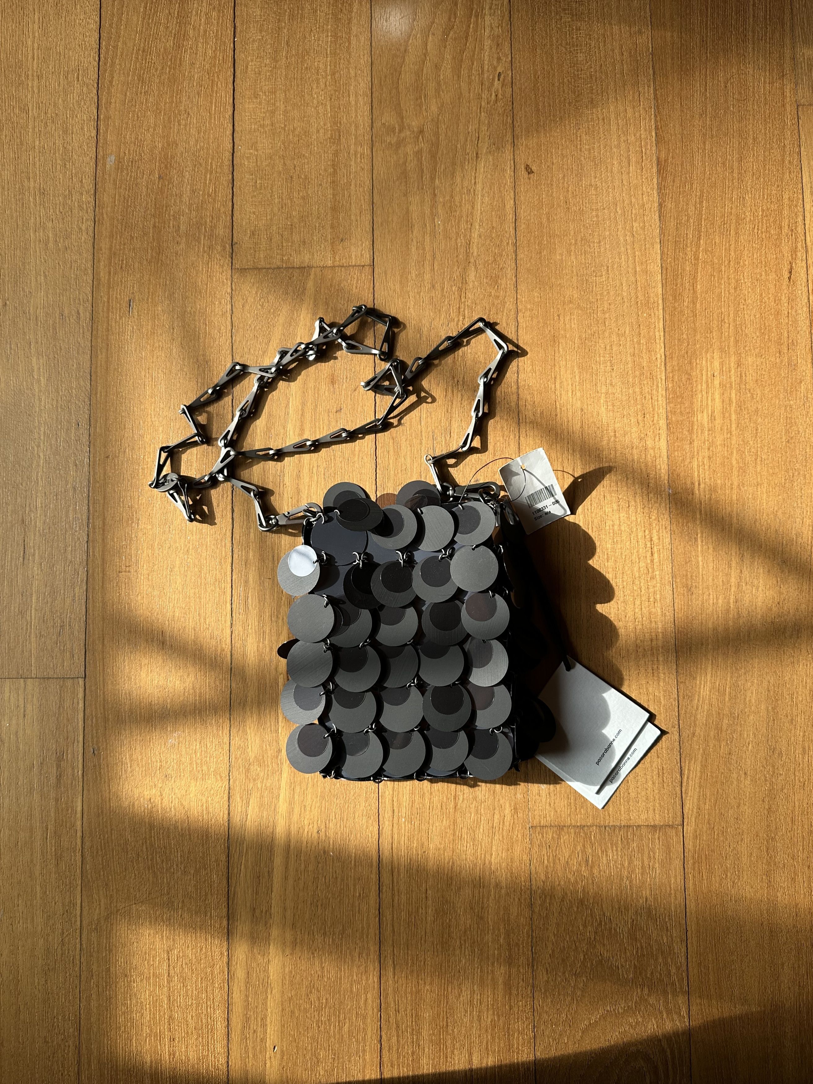 Paco Rabanne Paco Rabanne Mini Sequined Chain-link Crossbody bag Size ONE SIZE - 4 Thumbnail