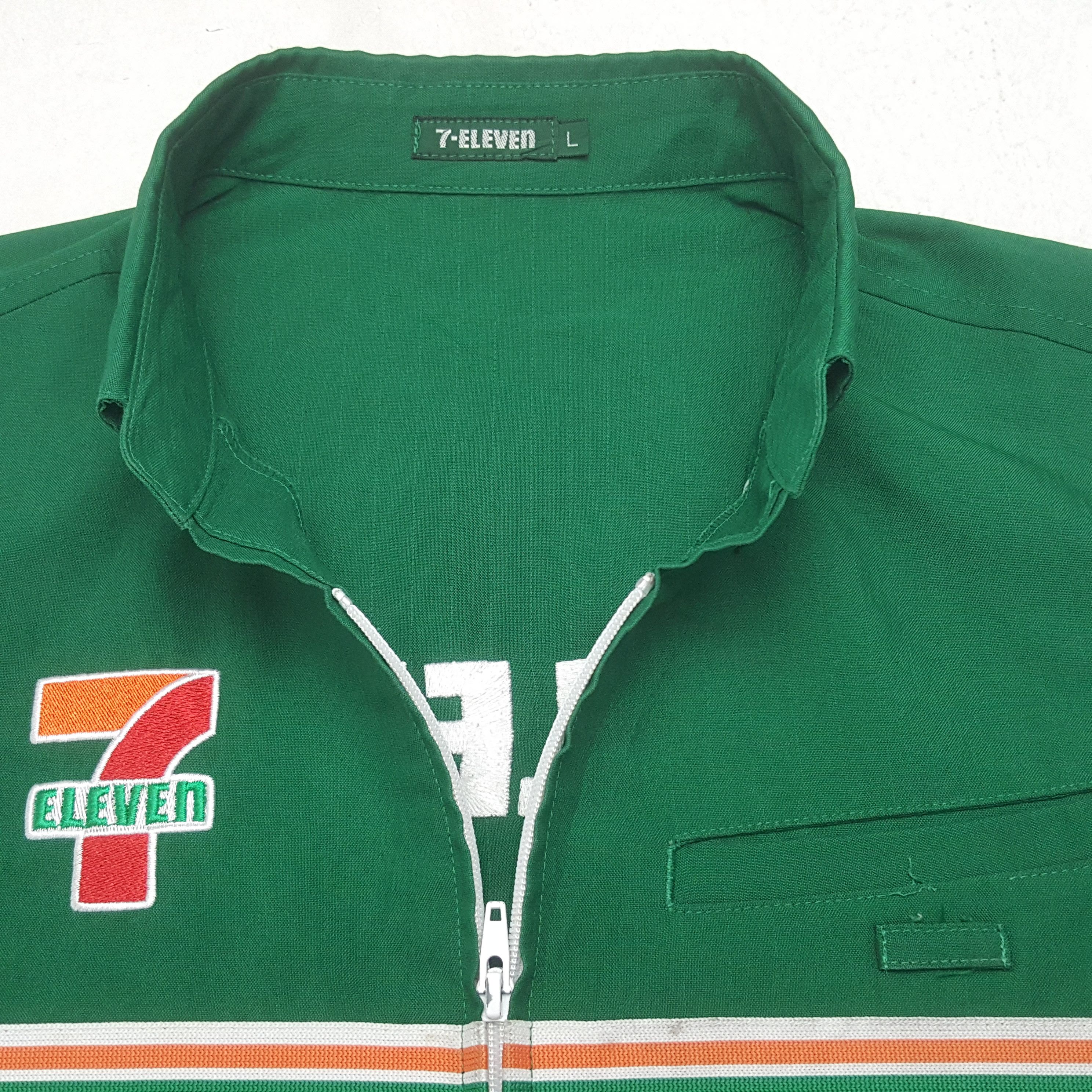Japanese Brand Vintage 7 Eleven Embroidery Logo Uniform Japan Jacket Size US M / EU 48-50 / 2 - 5 Thumbnail