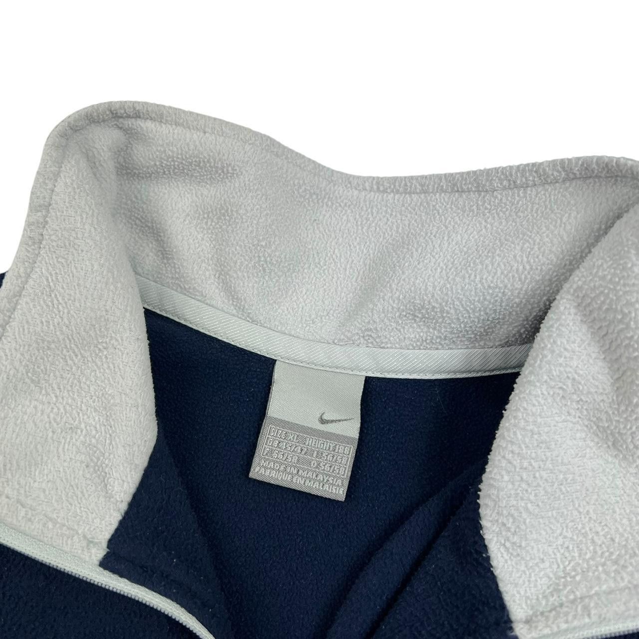 Nike Vintage 2000s Nike TN 1/4 Zip Fleece Jacket - Extra Large Size US XL / EU 56 / 4 - 7 Thumbnail