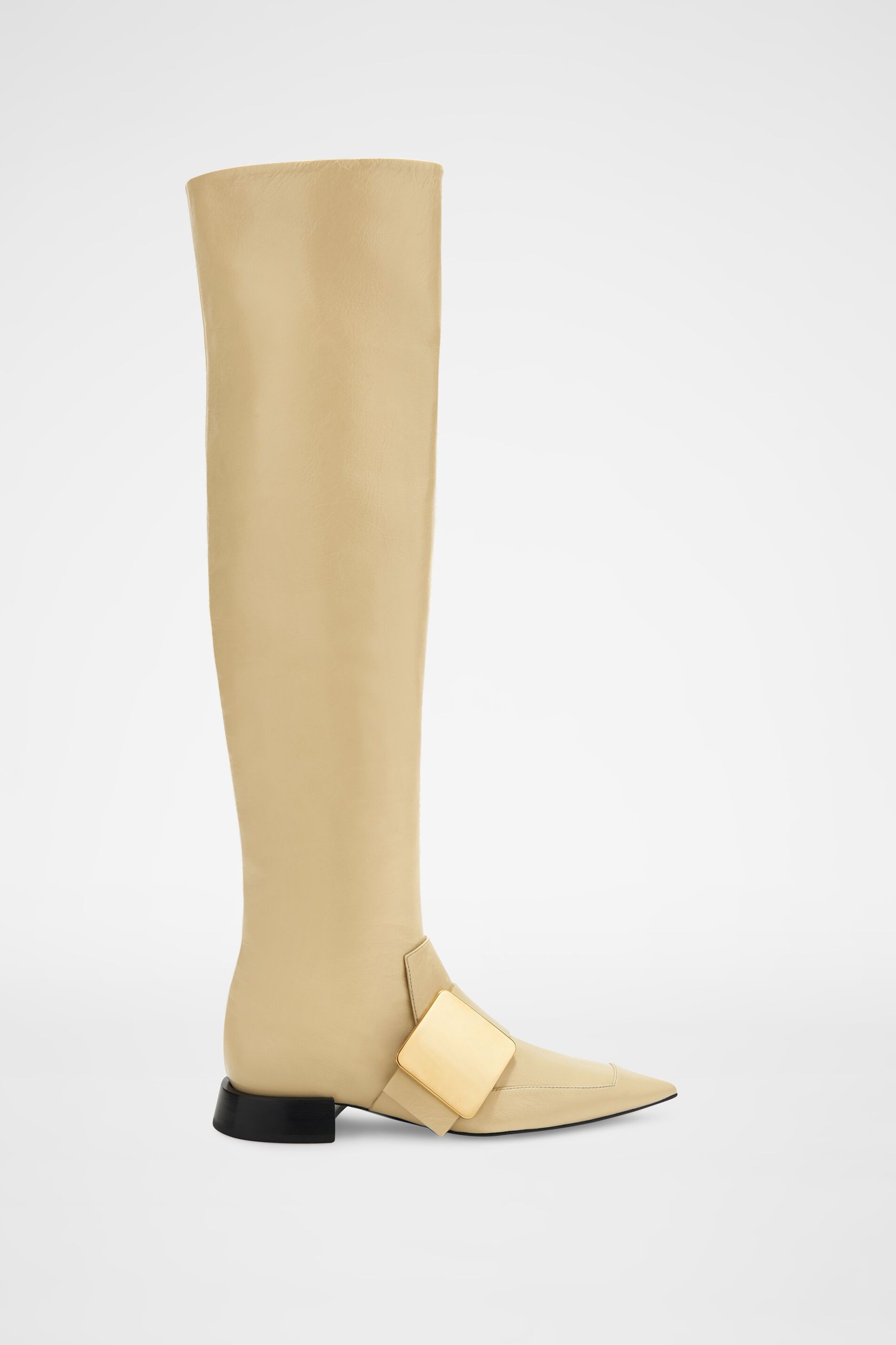 Jil Sander o1y1025 Boots in Beige Size US 5 / IT 35 - 1 Thumbnail