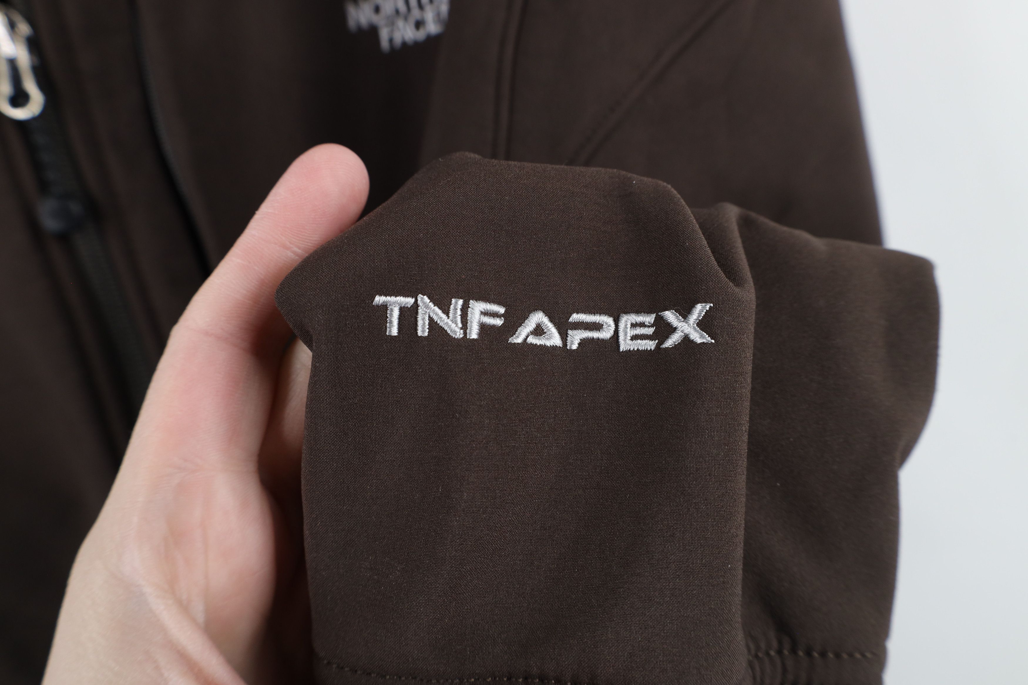 The North Face × Vintage Vintage Y2K The North Face Bionic Soft Shell Jacket Brown Size L / US 10 / IT 46 - 7 Thumbnail