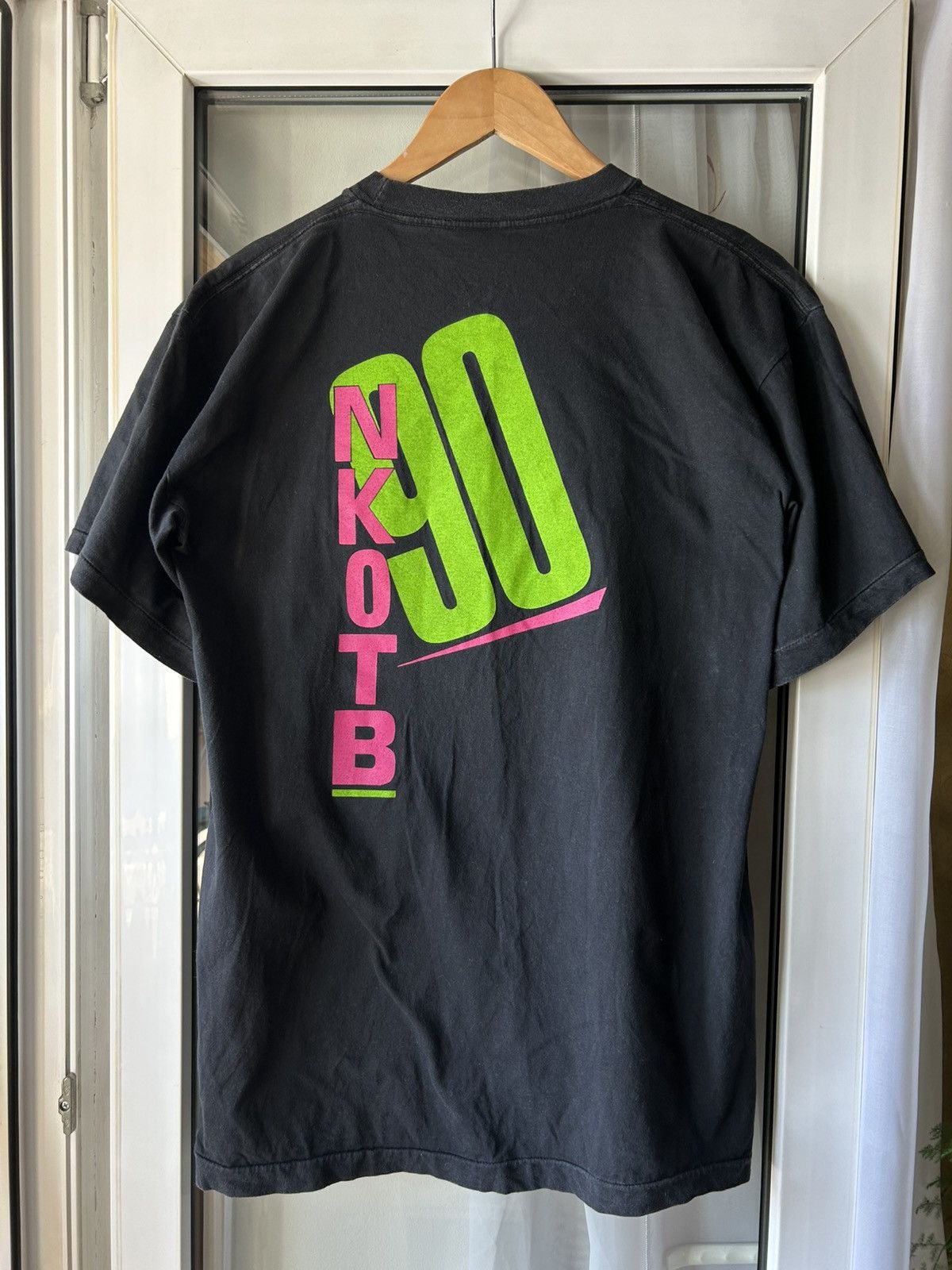 Band Tees VINTAGE New Kids On The Block 1989 pop hip hop rap t-shirt Size US L / EU 52-54 / 3 - 3 Thumbnail