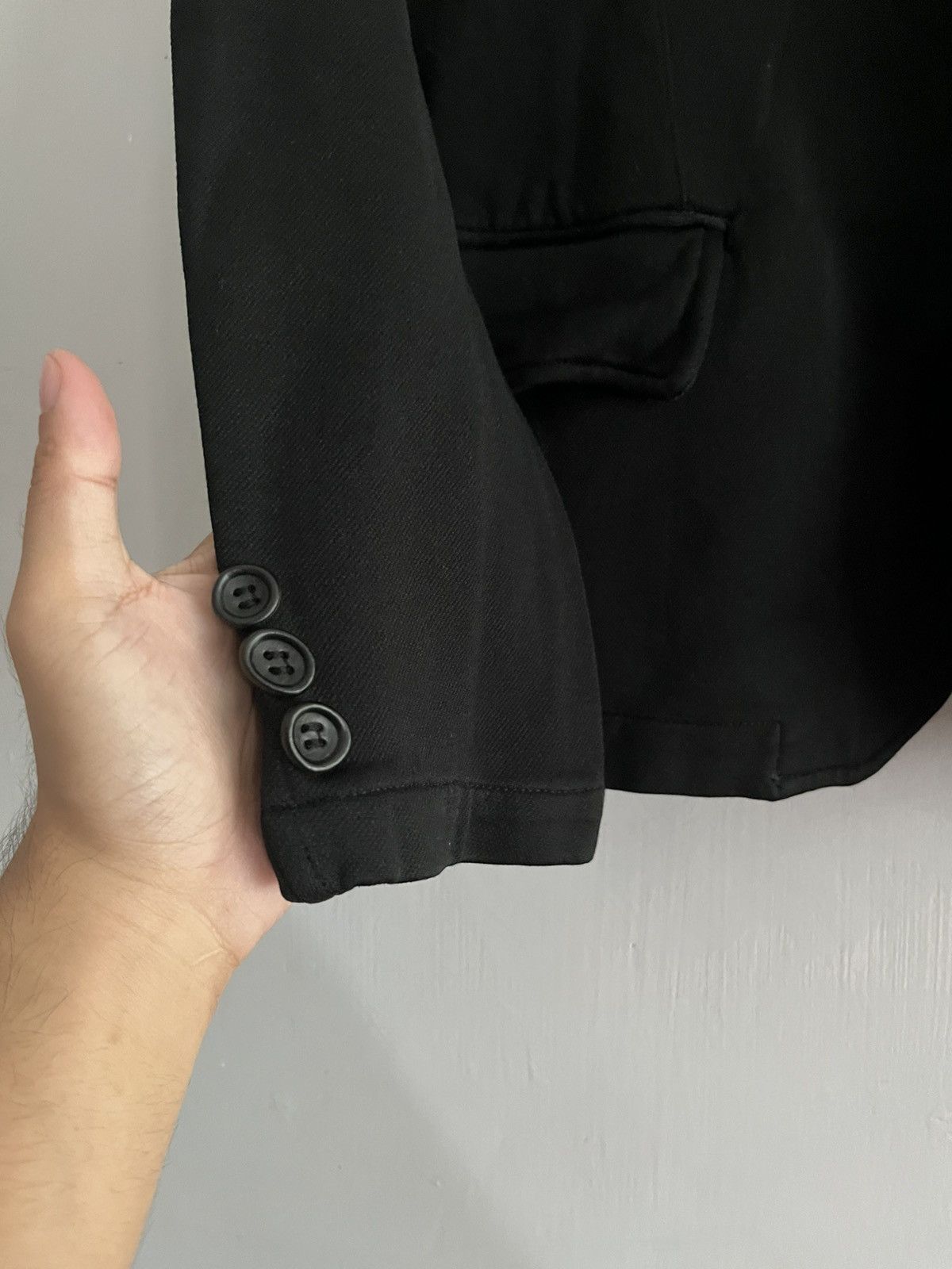 Comme des Garcons Homme 2008 Comme Des Garcons Homme Product Dyed Poly Shrink Jacket Size US S / EU 44-46 / 1 - 5 Thumbnail
