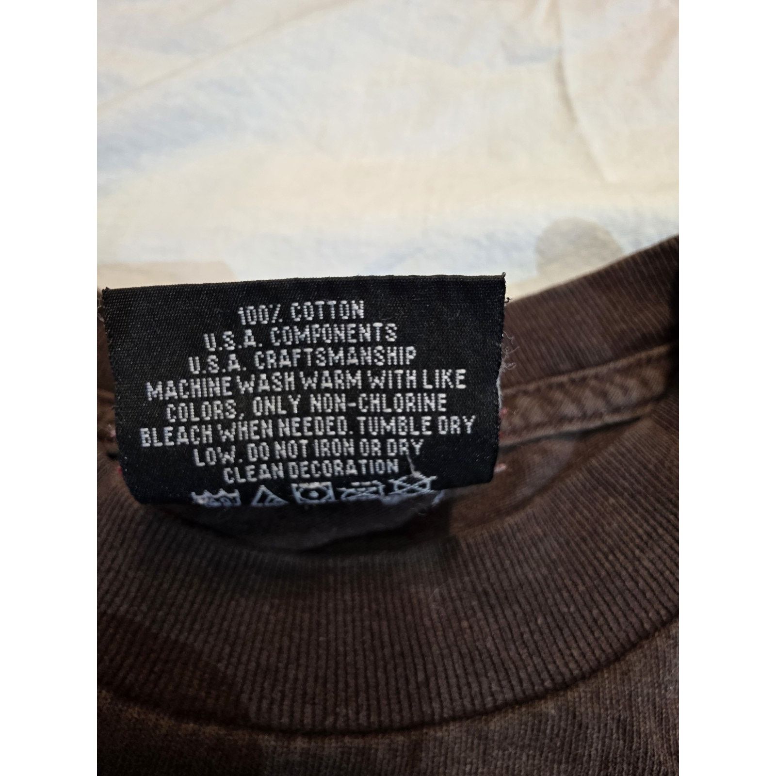 Zion Rootswear Bob Marley No More Trouble Zion Men's Short Sleeve Brown Size US S / EU 44-46 / 1 - 5 Thumbnail