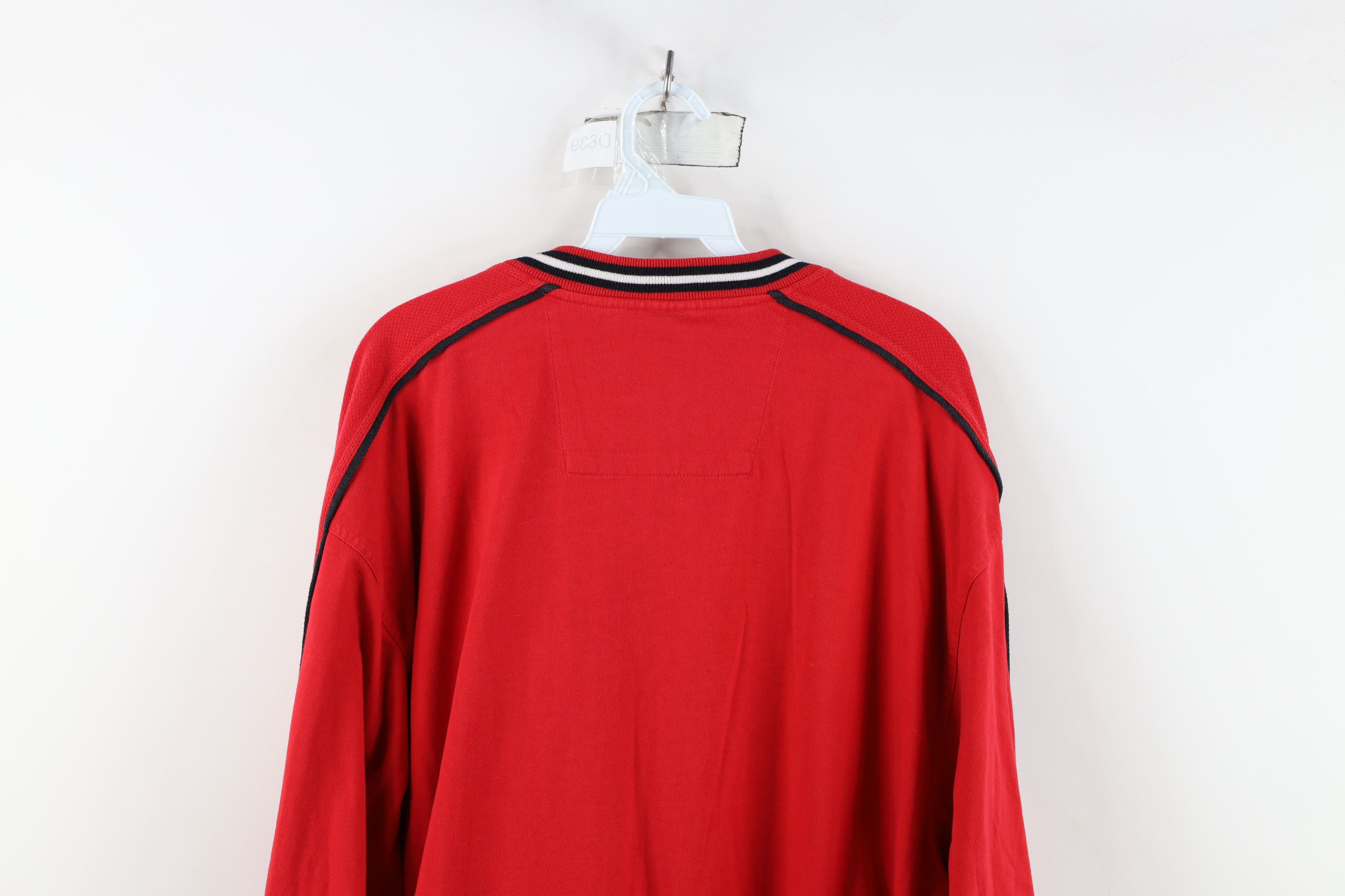Vintage Vintage 90s State University Long Sleeve Jersey T-Shirt Red Size US XL / EU 56 / 4 - 10 Thumbnail