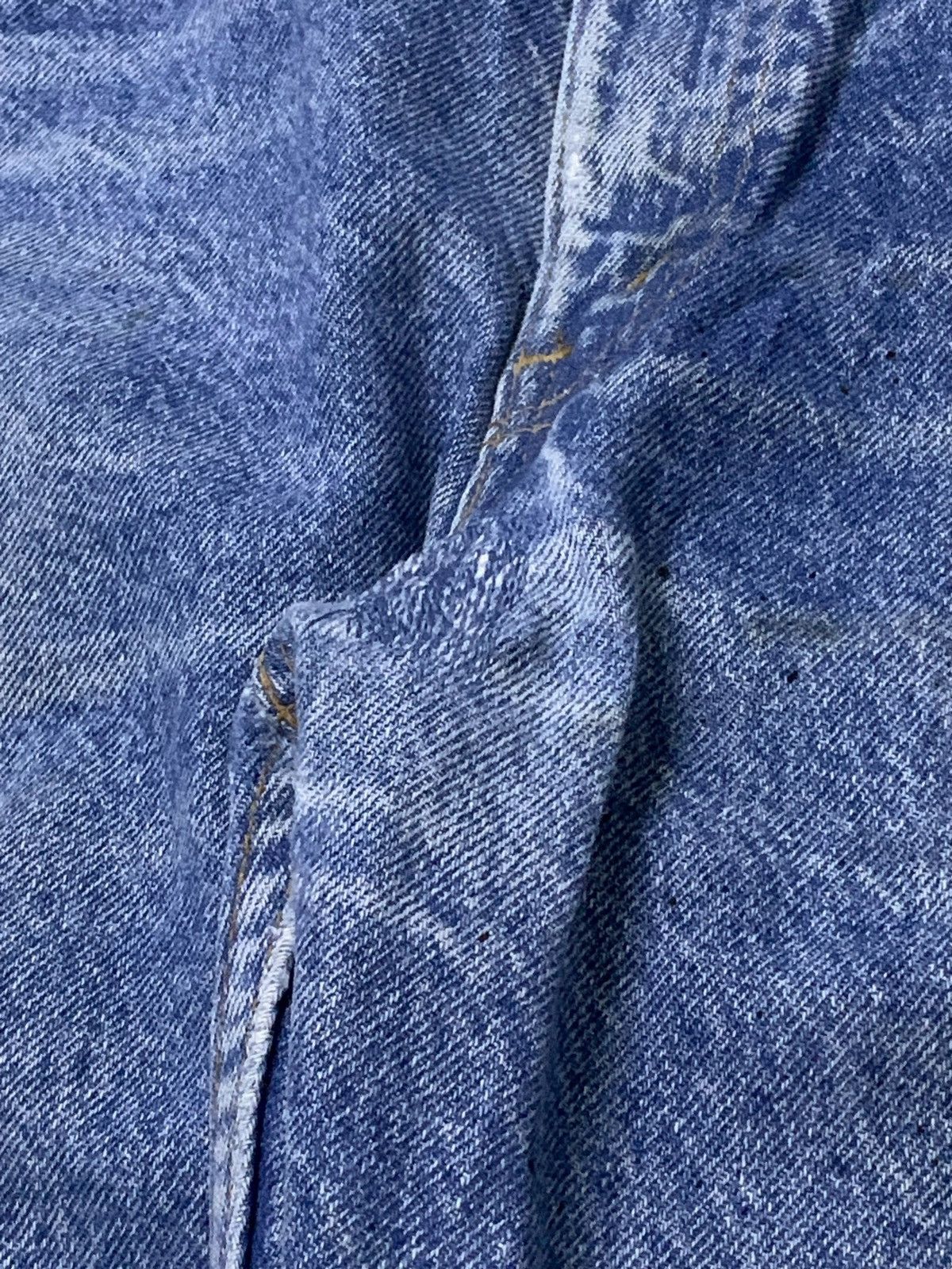 Levi's × Vintage Vintage Levis 505 Distressed Dirty Denim Pants Size US 34 / EU 50 - 7 Thumbnail