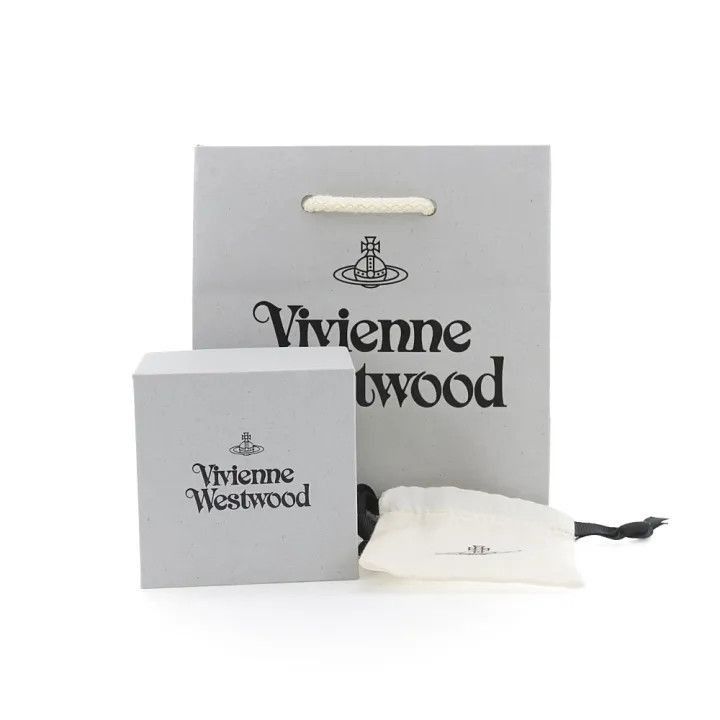 Vivienne Westwood Vivienne Westwood Crystal Saturn Necklace for Women -2507 Size ONE SIZE - 3 Thumbnail
