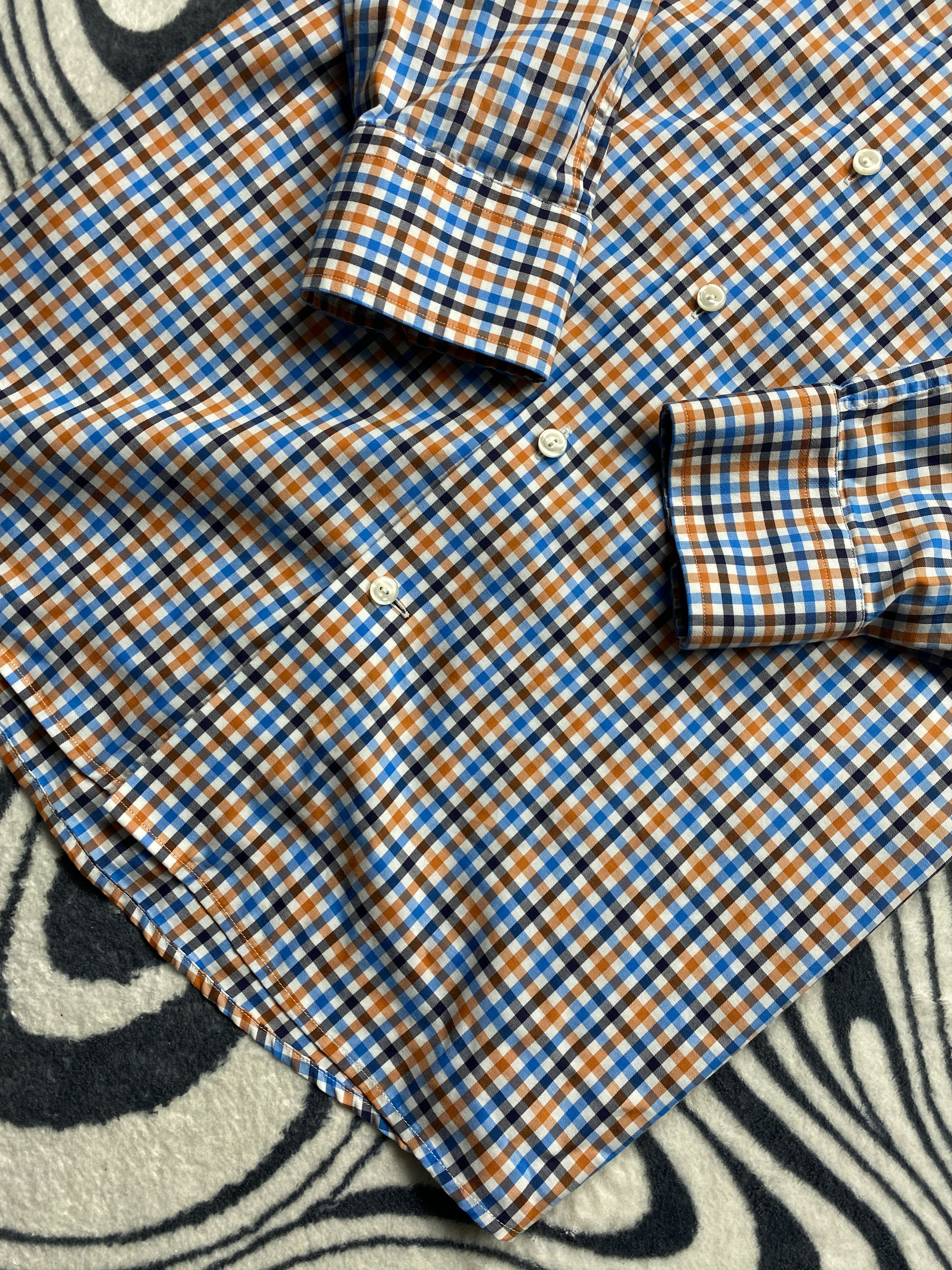 Eton × Vintage Eton Mens Long Sleeve Shirt Size US XL / EU 56 / 4 - 3 Thumbnail