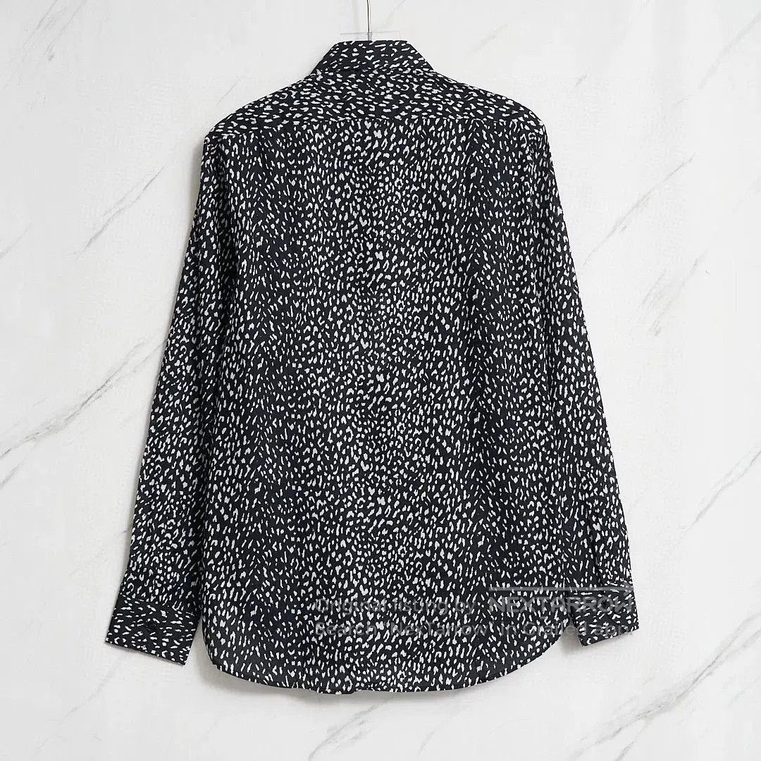 Saint Laurent Paris Saint Laurent Men's Polka Dot Shirt. Size US XS / EU 42 / 0 - 4 Thumbnail