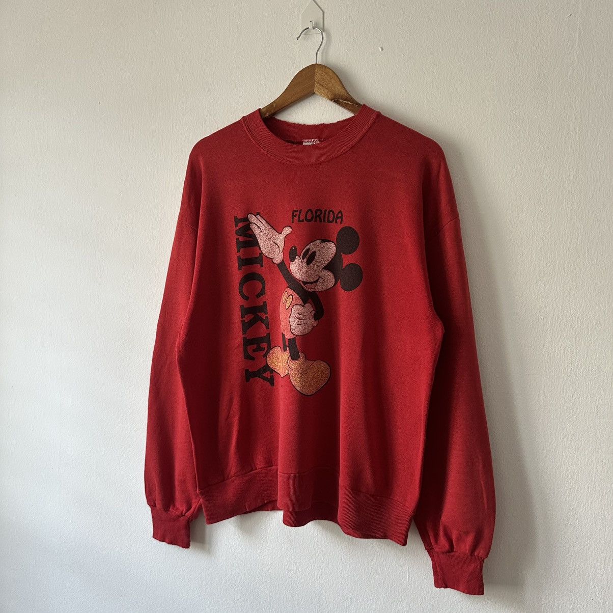Mickey Mouse Vintage Mickey Mouse Velva Sheen Sweatshirt Size US L / EU 52-54 / 3 - 3 Thumbnail