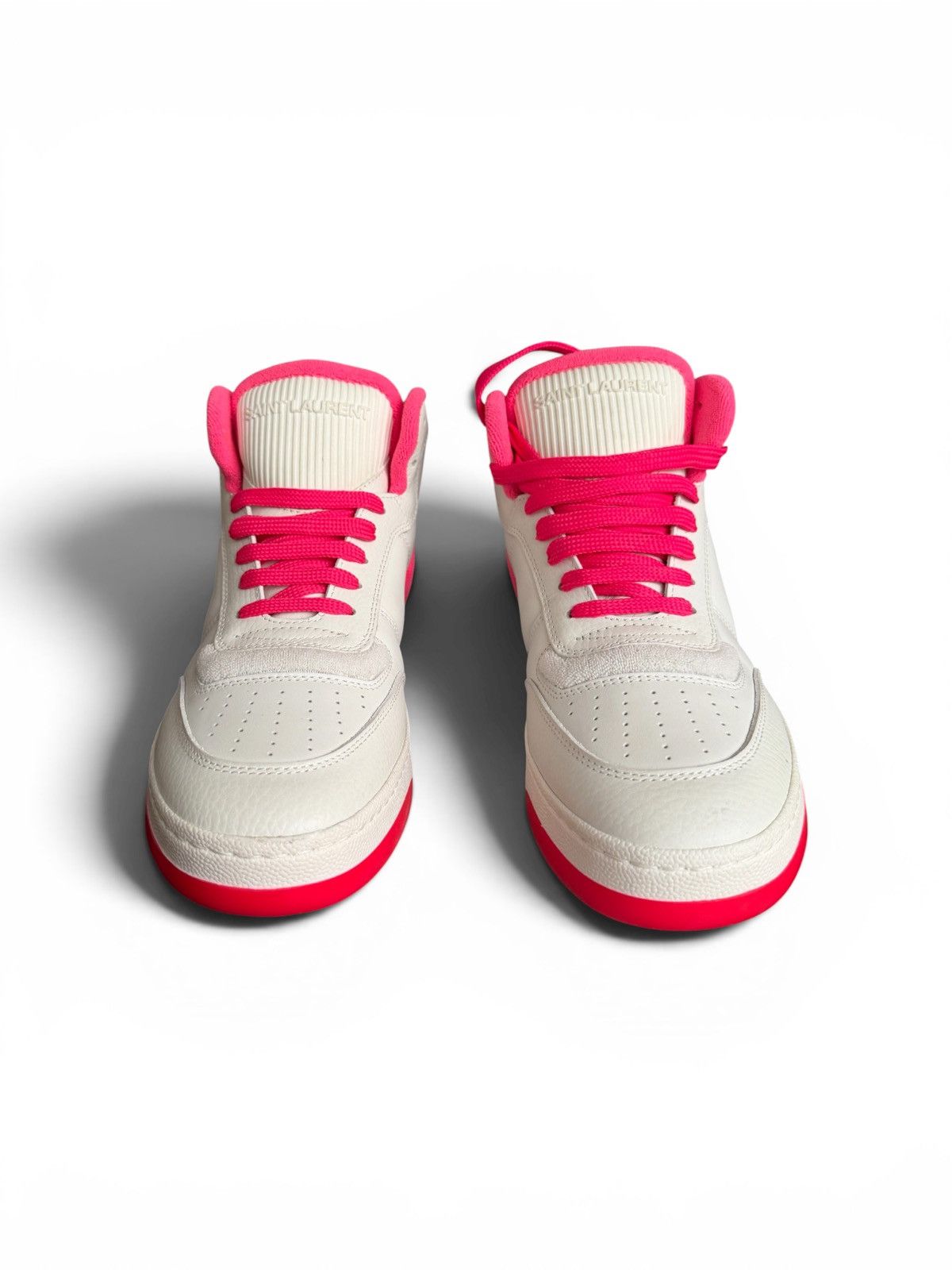 Saint Laurent Paris Saint Laurent SL80 Hi-Top Sneakers Size US 10 / IT 40 - 6 Thumbnail