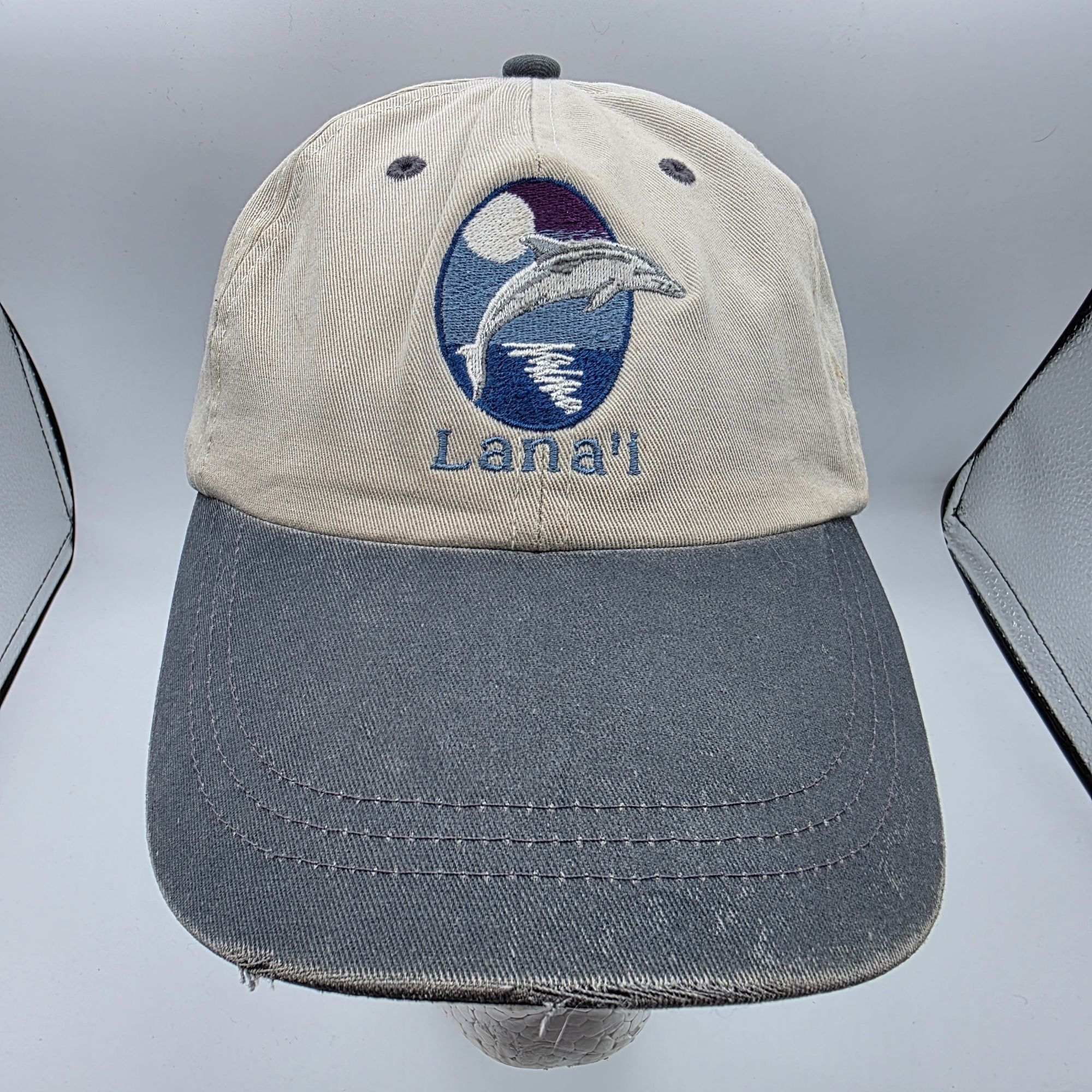 Other Ouray Sportswear Dolphin Lanai Hat Adjustable Tan Gray Cotto Size ONE SIZE - 1 Thumbnail