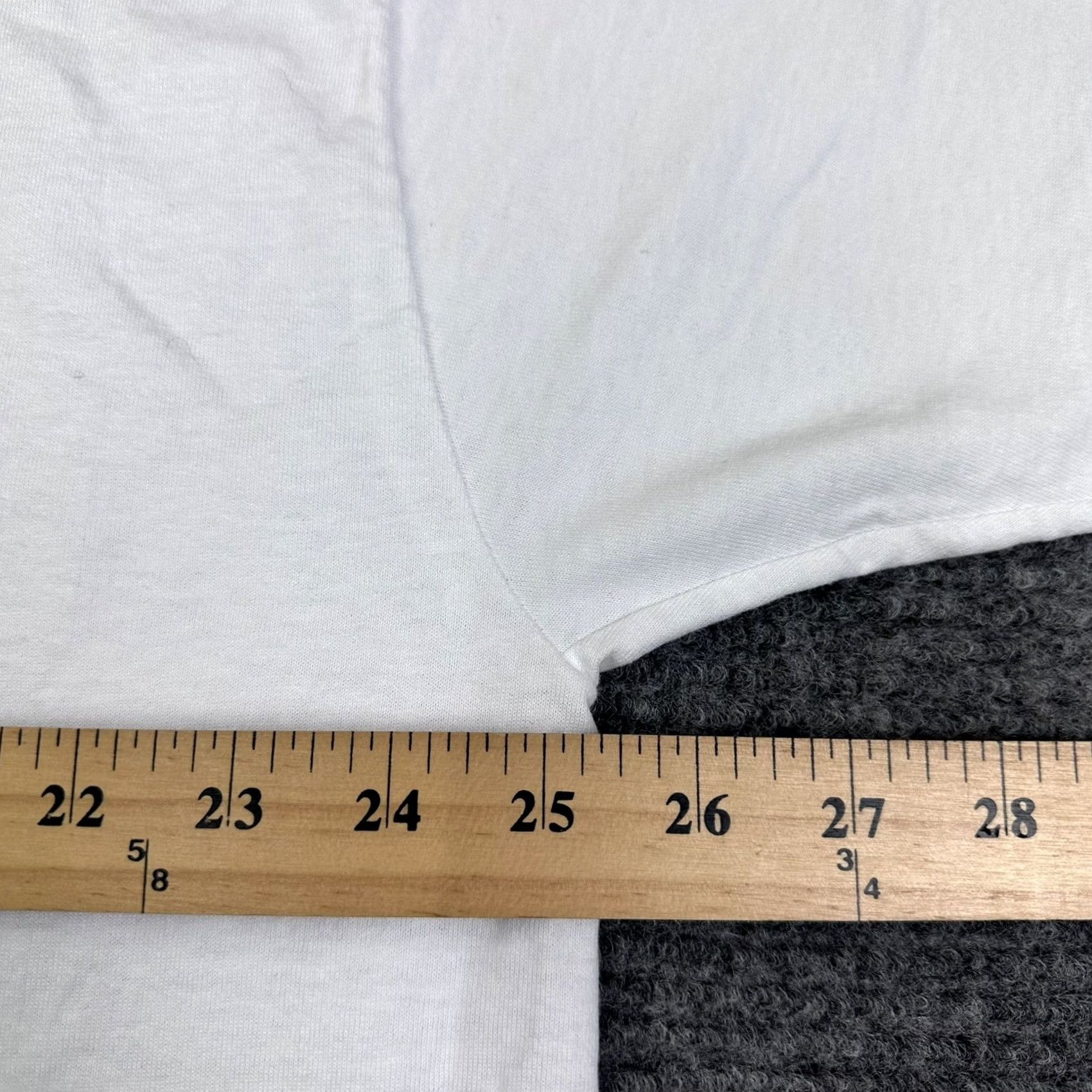 Fruit Of The Loom VINTAGE 90s Graphic Tee Christian Holy Laughter Shirt XXL White Cotton Polyester Fruit of the Loom Mens T-Shirt Graphic Print Functional Easy Care 2XL Size US XXL / EU 58 / 5 - 6 Thumbnail