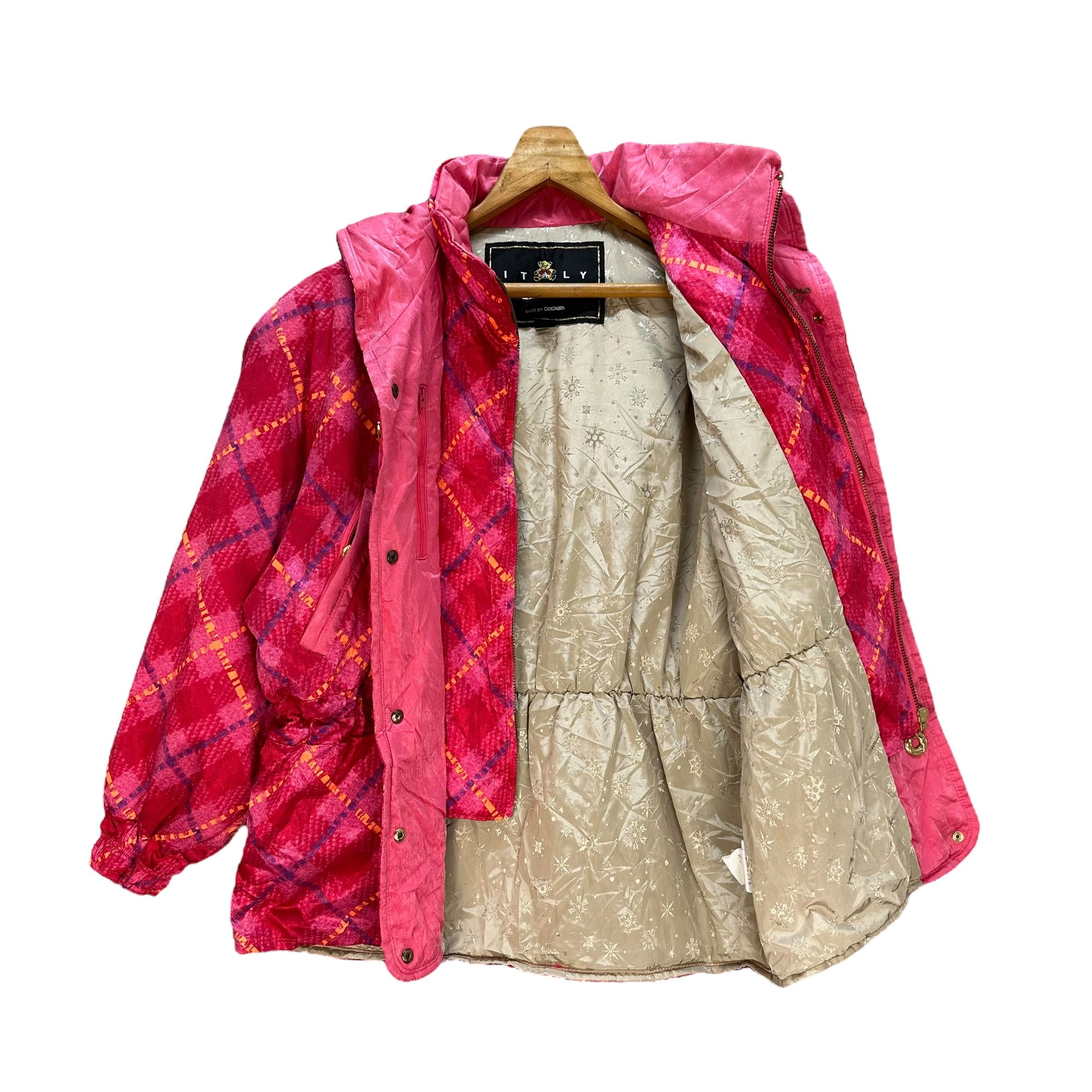 Ellesse ELLESSE Italy Goldwin Hooded Ski Jacket Snowboard #126-1475 Size L / US 10 / IT 46 - 12 Thumbnail