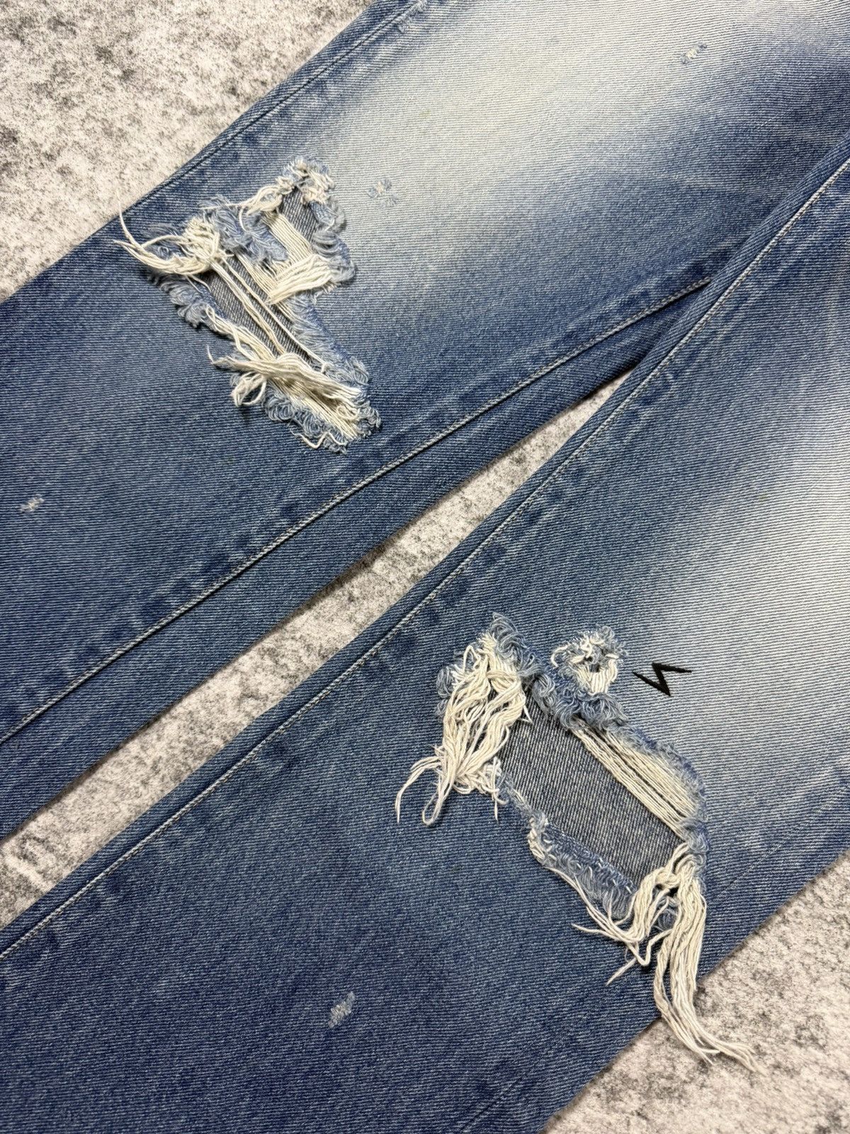 Jun Takahashi SS05 Undercover "But Beautiful II" 58 Patchwork Denim Size US 34 / EU 50 - 5 Thumbnail