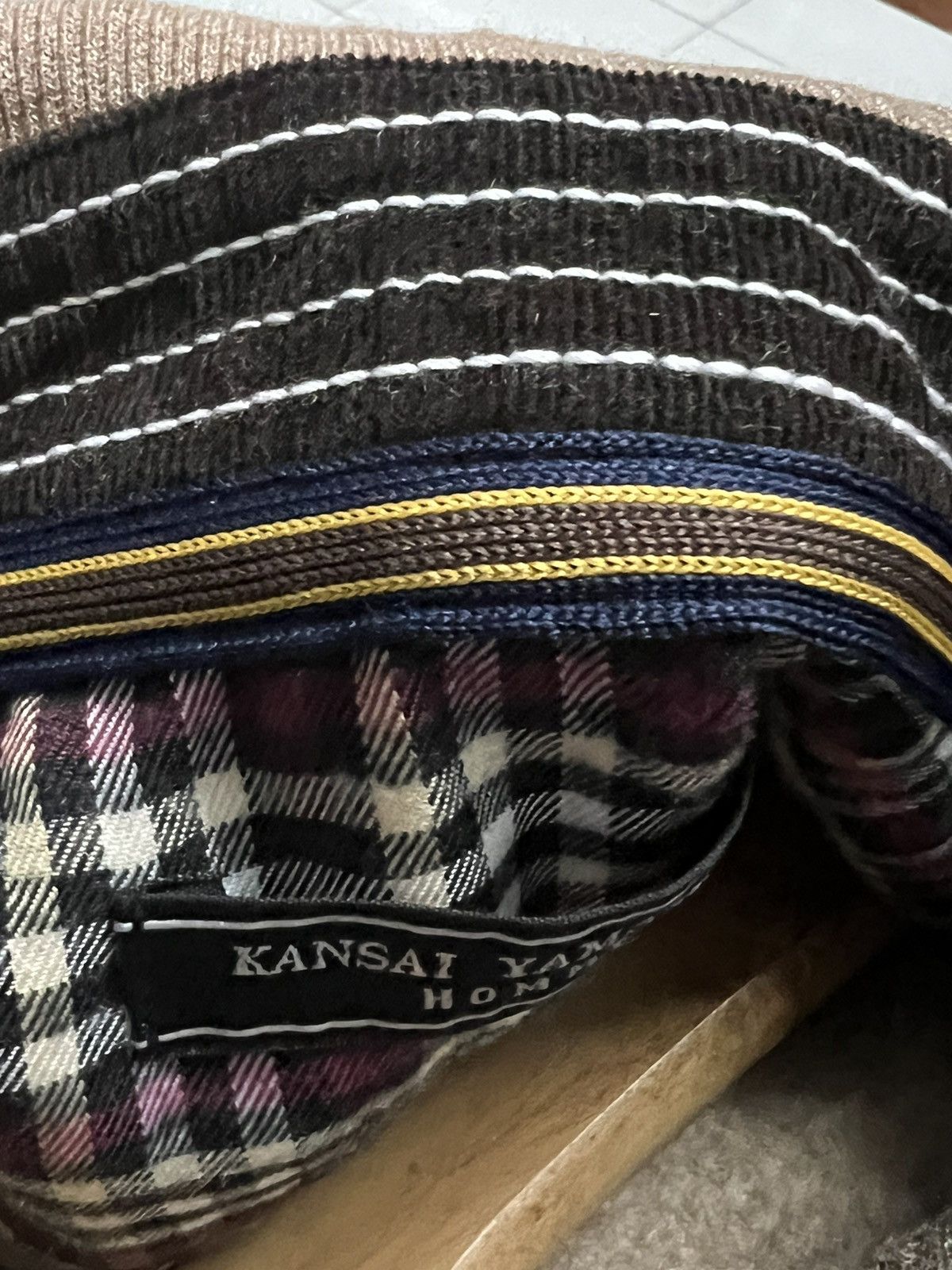 Kansai Yamamoto KANSAI YAMAMOTO HOMME SWEATER HALF ZIPPER Size US M / EU 48-50 / 2 - 12 Thumbnail