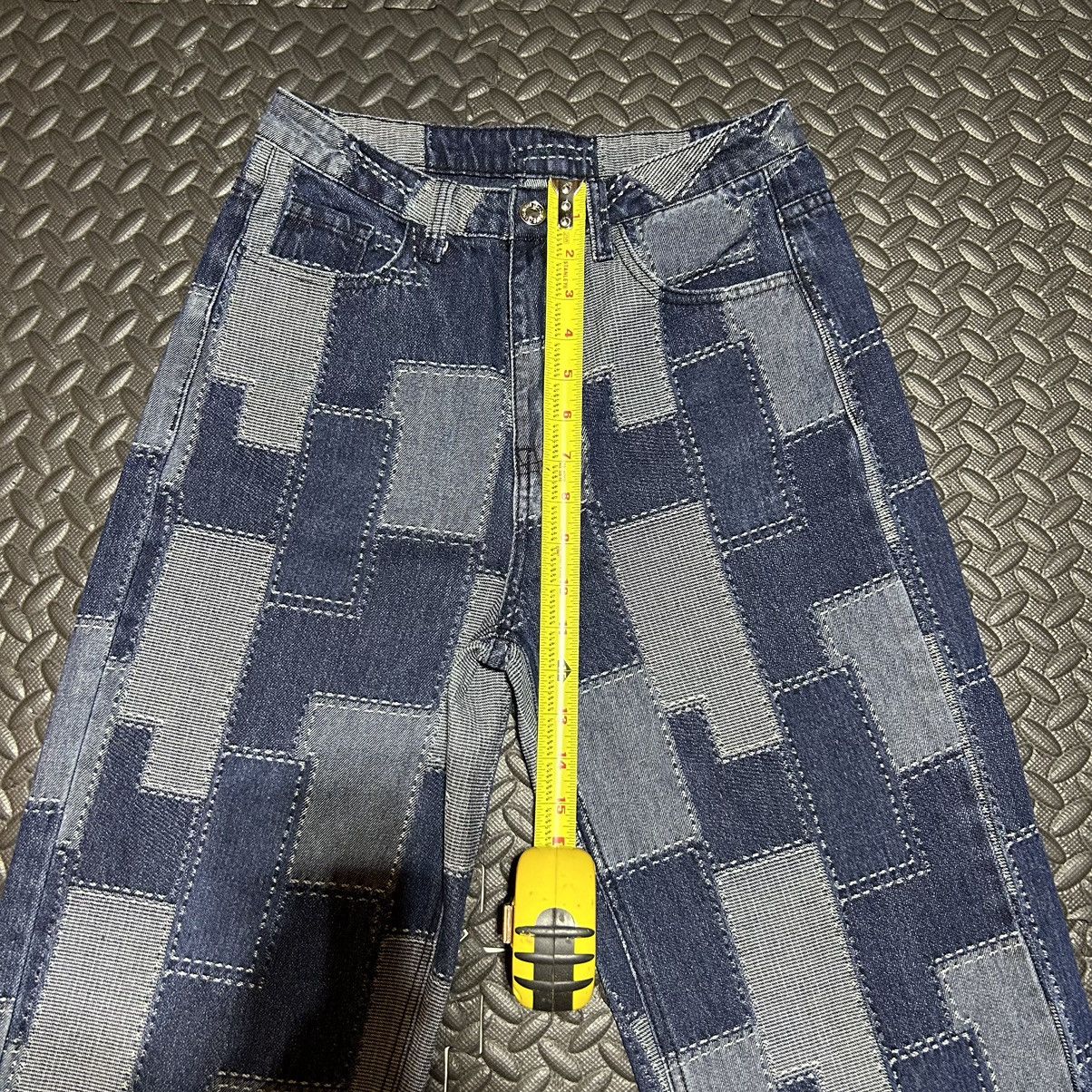 Shein Shein Jeans Patchwork Womens Size Small High Rise Denim Size 26" / US 2 / IT 38 - 4 Thumbnail