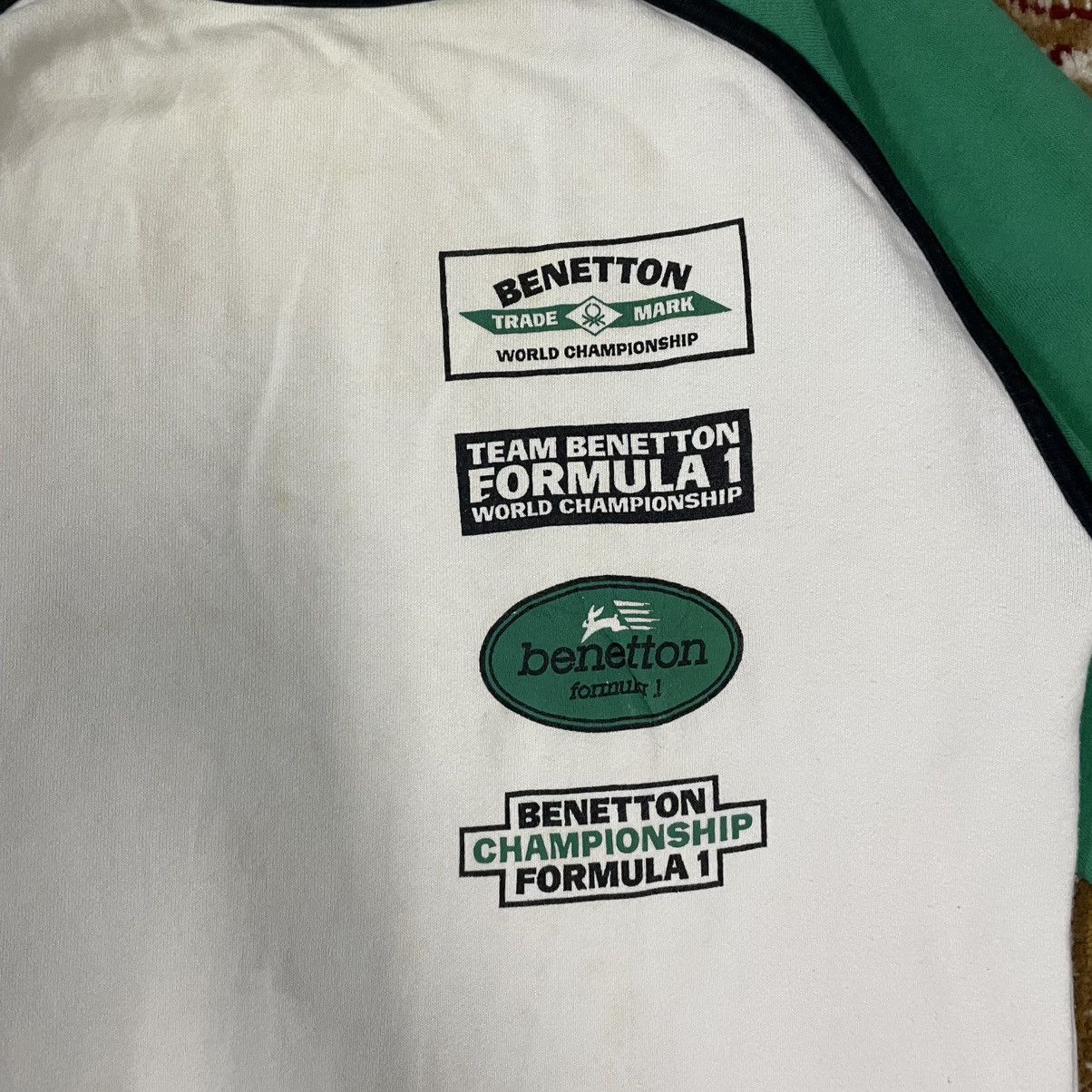 Benetton Vintage sweatshirt Benetton Formula 1 Size US M / EU 48-50 / 2 - 2 Thumbnail
