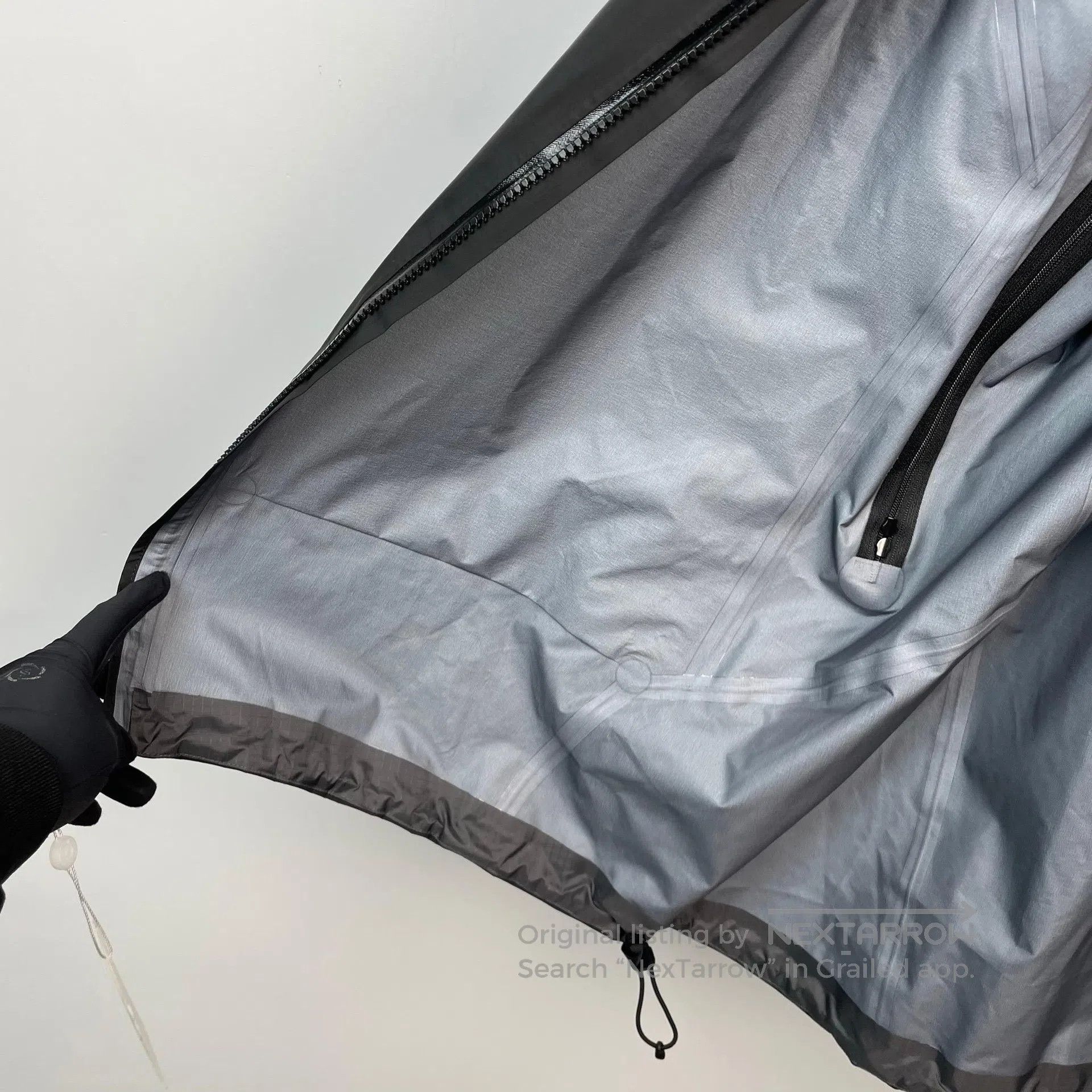 Arc'teryx Arc'teryx Black Hooded Jacket with Logo Embroidery| Size US XXL / EU 58 / 5 - 4 Thumbnail