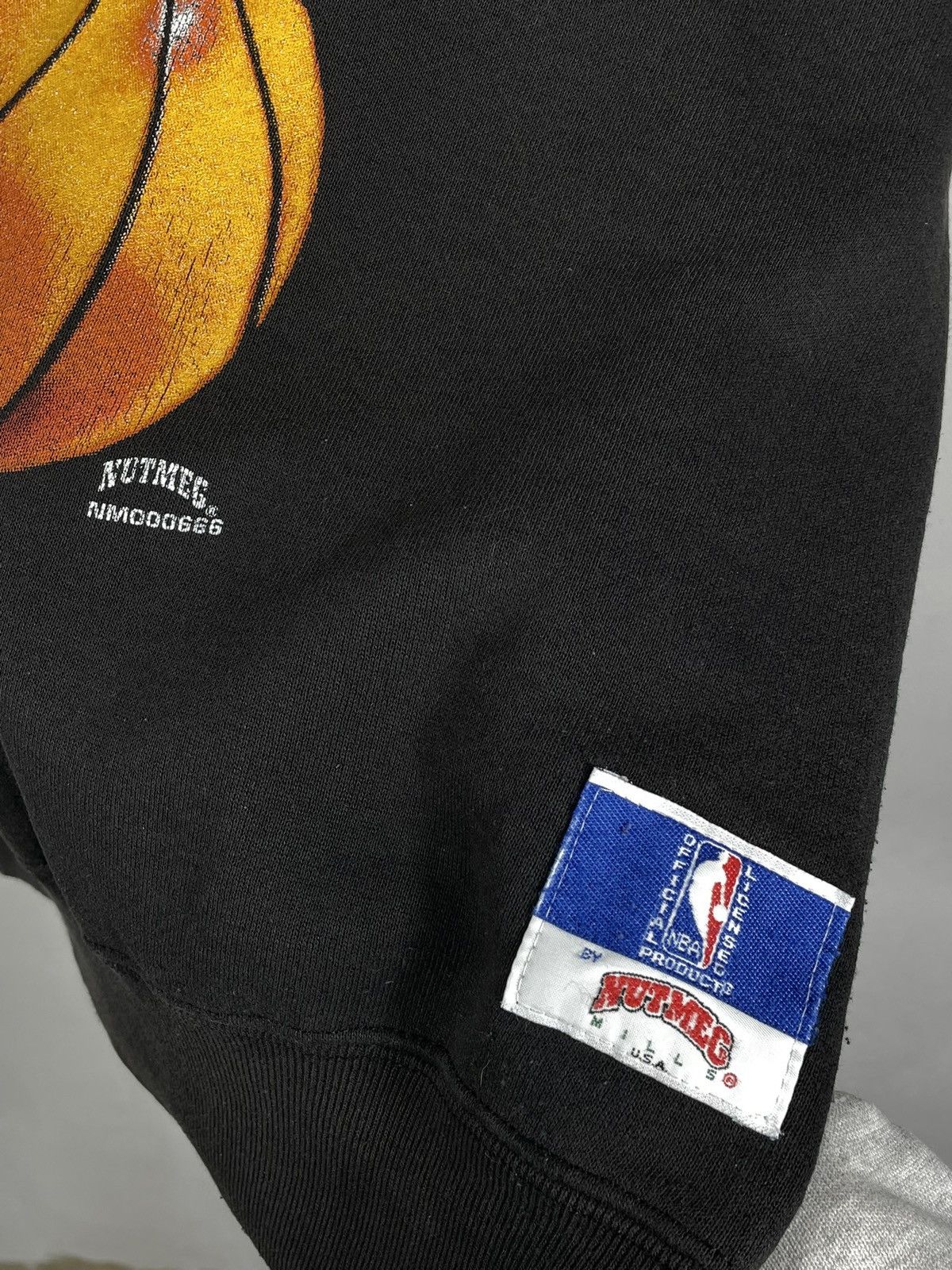 NBA × Nutmeg × Vintage Charlotte Hornets Retro 90s Crewneck Baseball Boxy Loose Size US XL / EU 56 / 4 - 8 Thumbnail