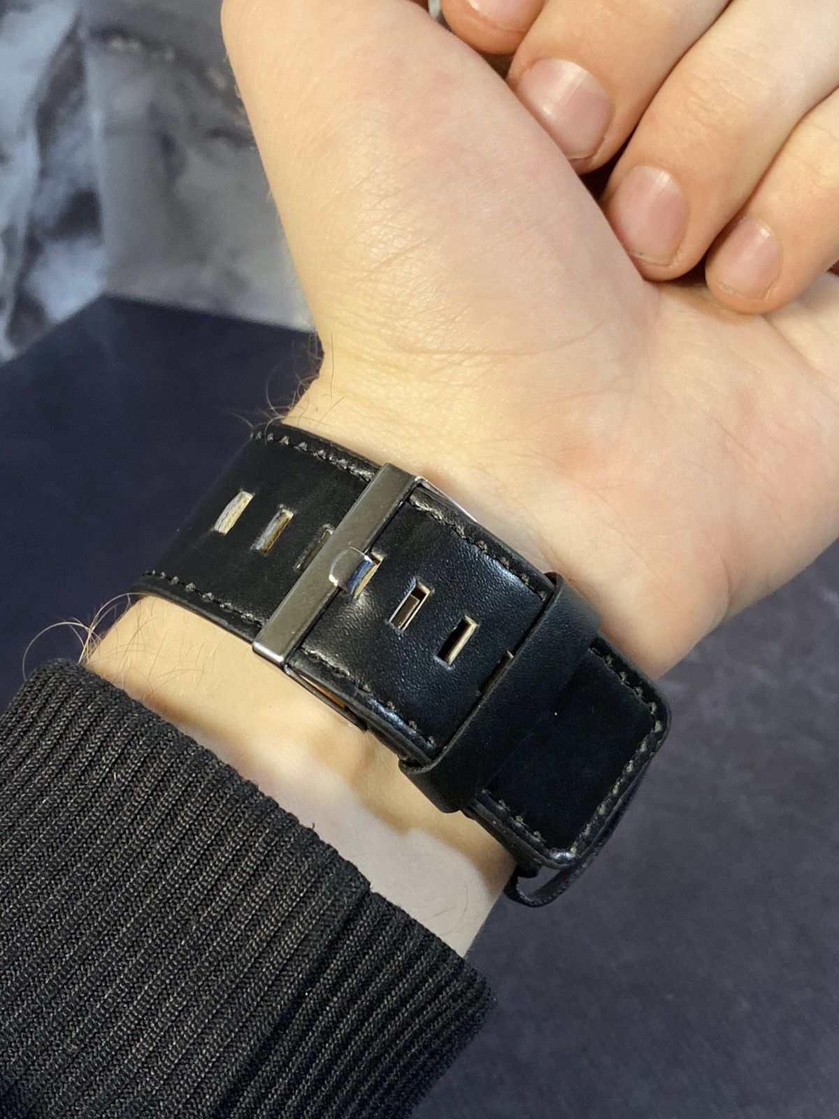 Vintage Alberto Kavalli Black Quartz Dual Watch Size ONE SIZE - 4 Thumbnail