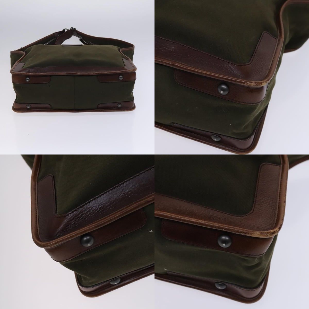 Gucci GUCCI Shoulder Bag Canvas Khaki Size ONE SIZE - 10 Thumbnail