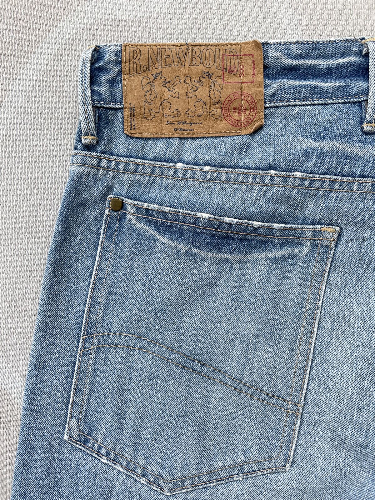 Oi Polloi RARE R.Newbold x Oi polloi Selvedge (P55) Size US 32 / EU 48 - 10 Thumbnail