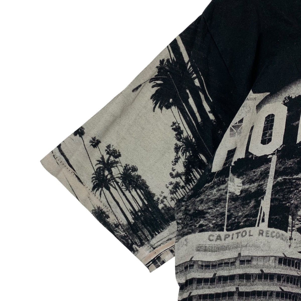 All Sport Vintage 90s HOLLYWOOD Full printed allsport tag tee Size US L / EU 52-54 / 3 - 6 Thumbnail