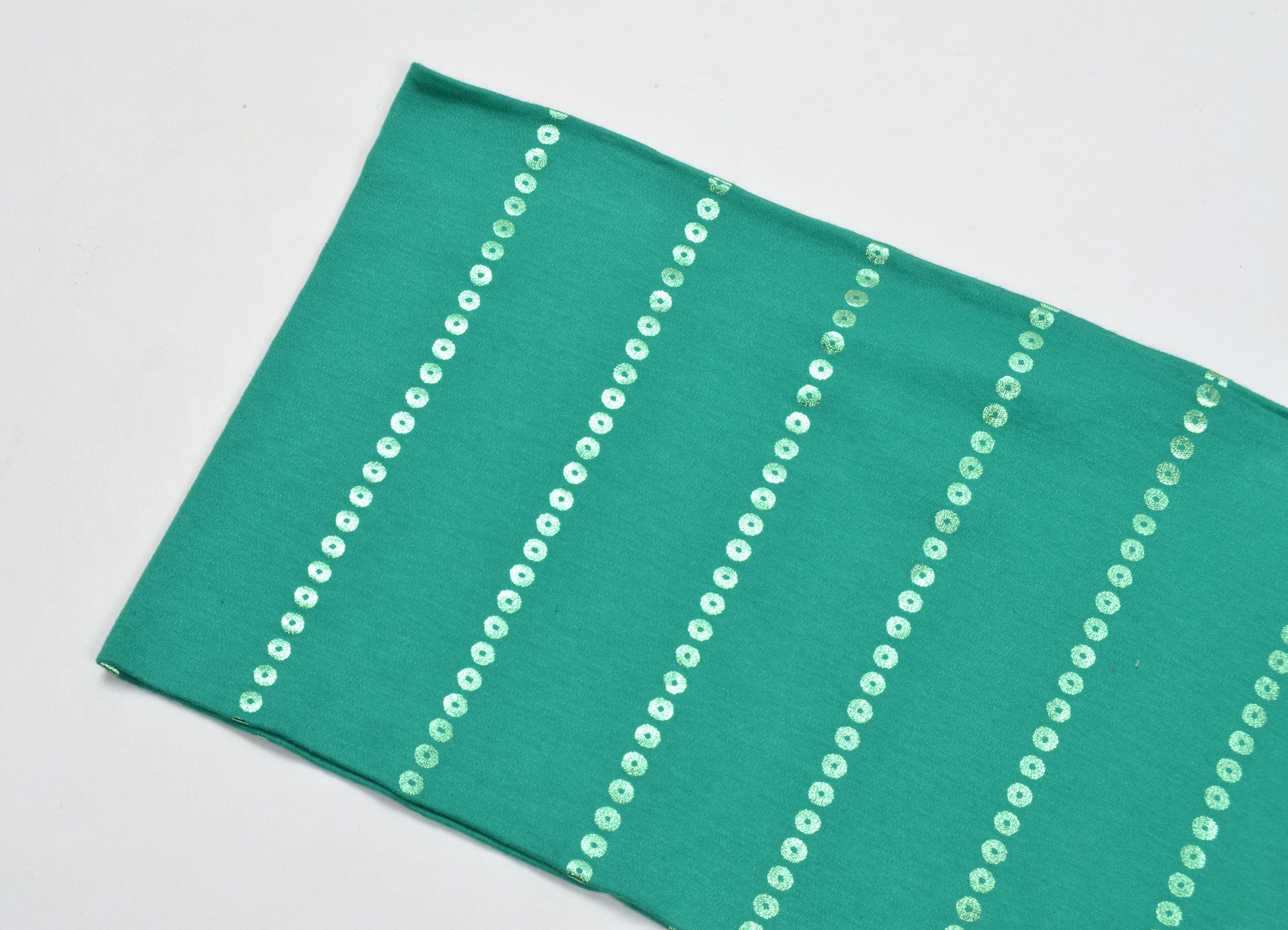 Krizia × Vintage Vintage Krizia Poi 90's Green Sparkle Tube Top Size S Size S / US 4 / IT 40 - 2 Thumbnail