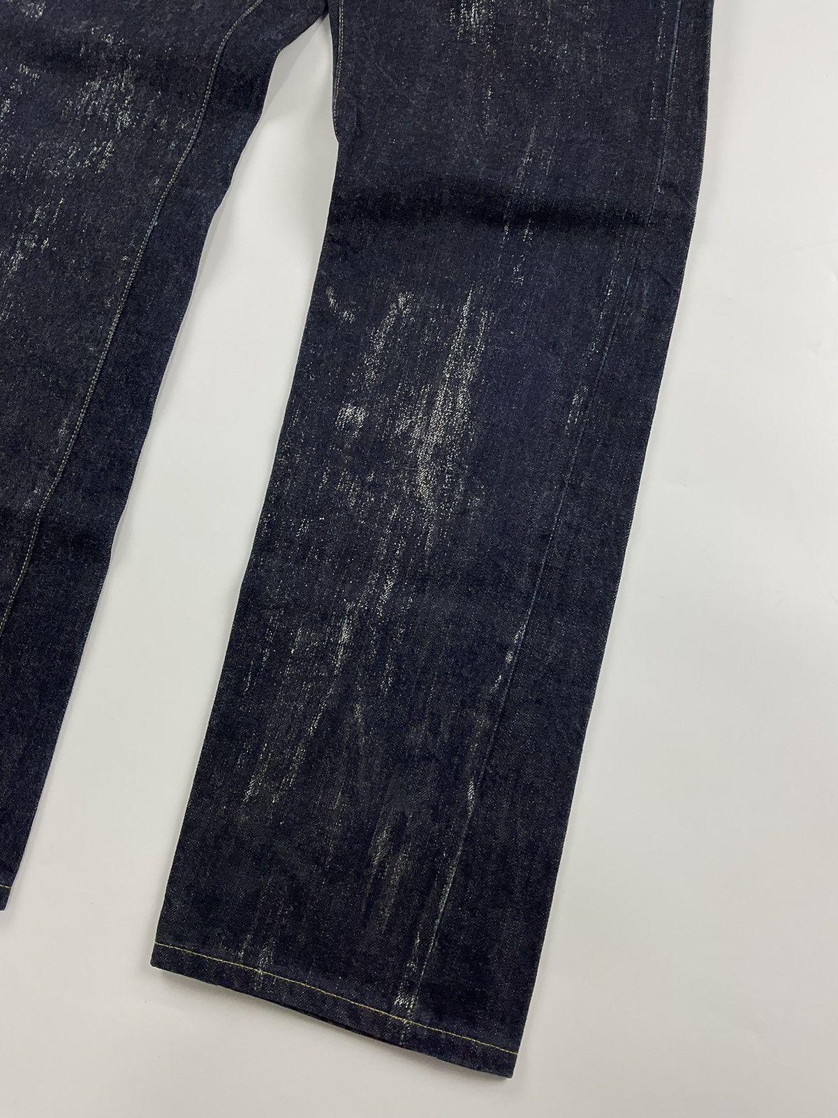 Comme des Garcons Comme des Garcons Homme AD2002 Coated Selvedge Denim Size US 30 / EU 46 - 6 Thumbnail