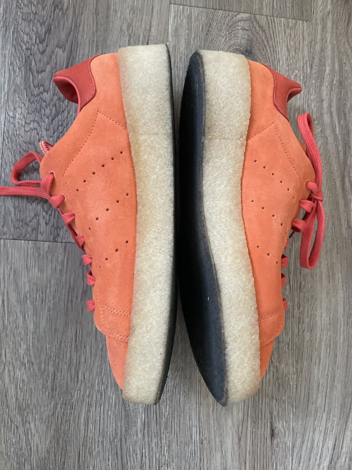 Adidas Men Size 9.5 adidas Stan Smith Crepe Craft Orange - FZ6445 Size US 9.5 / EU 42-43 - 3 Thumbnail