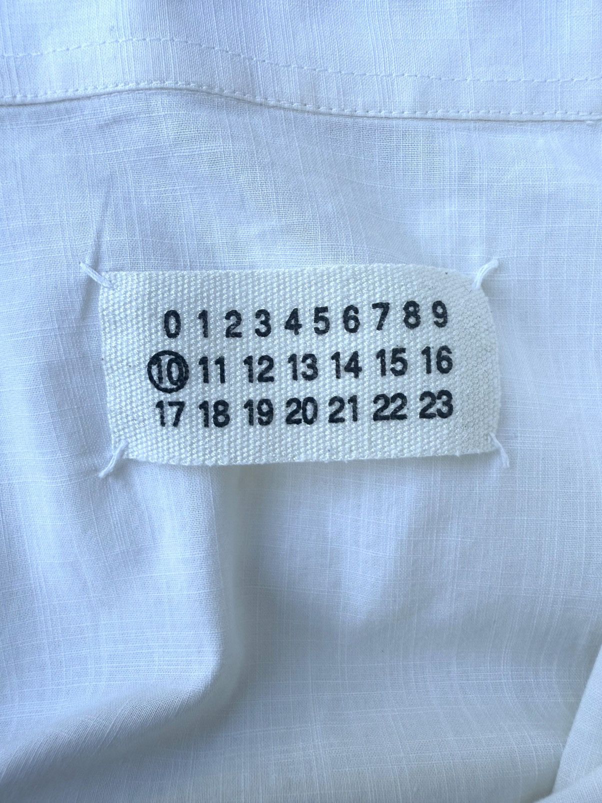 Maison Margiela Martin Margiela Line 10 White Shirt – SS2003 – Collectors Size US M / EU 48-50 / 2 - 12 Thumbnail