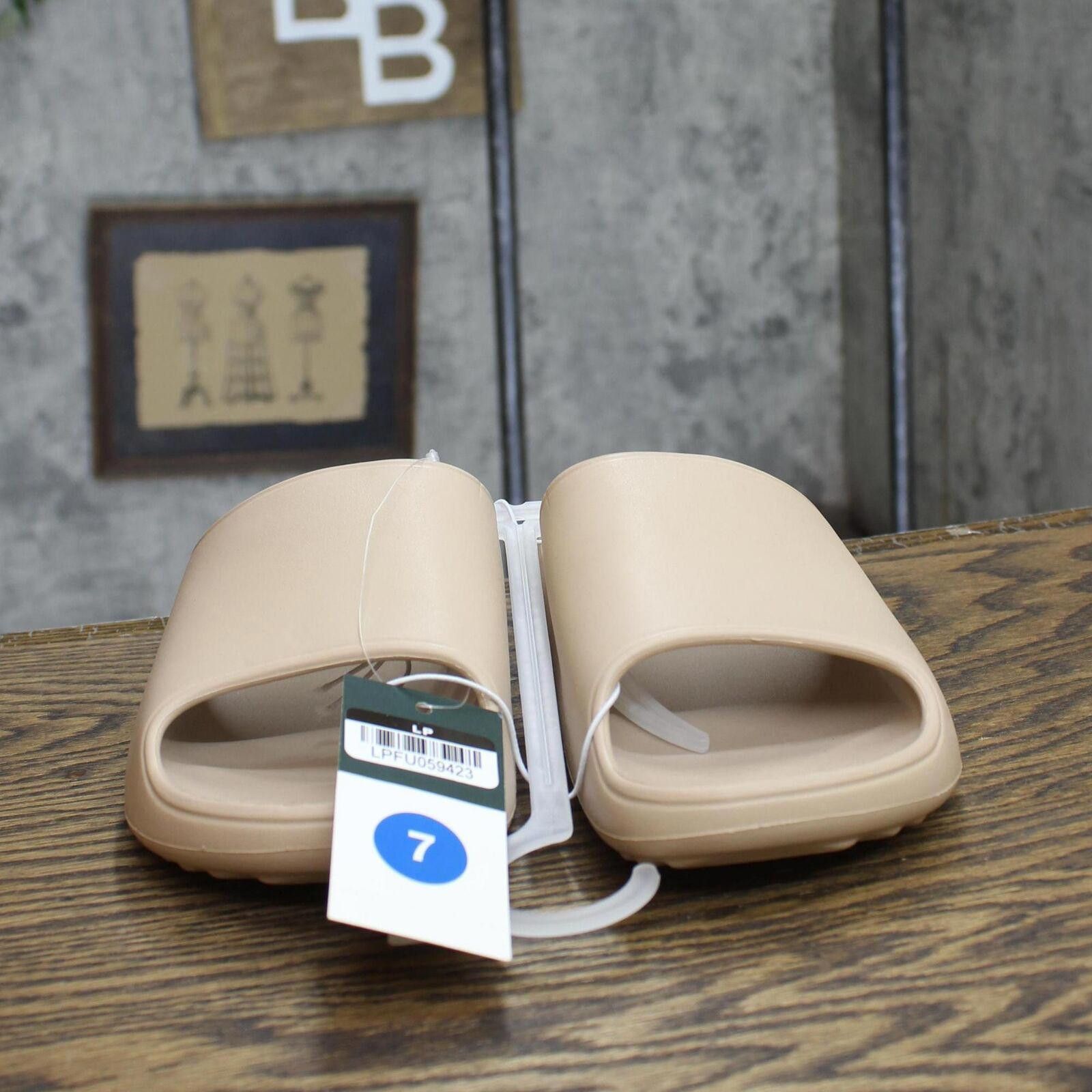 Designer NWT Wild Fable Robbie Slide Sandals 86510018 Tan Brown 7M Size US 7 / IT 37 - 3 Thumbnail