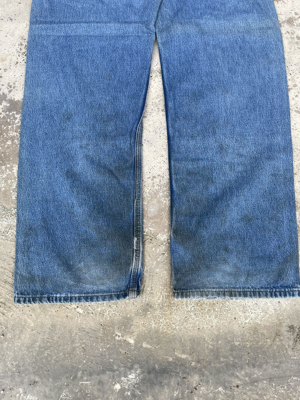 Carhartt Vintage 80s Carhartt Double Knee Jeans Denim size 32x44 Size US 32 / EU 48 - 12 Thumbnail